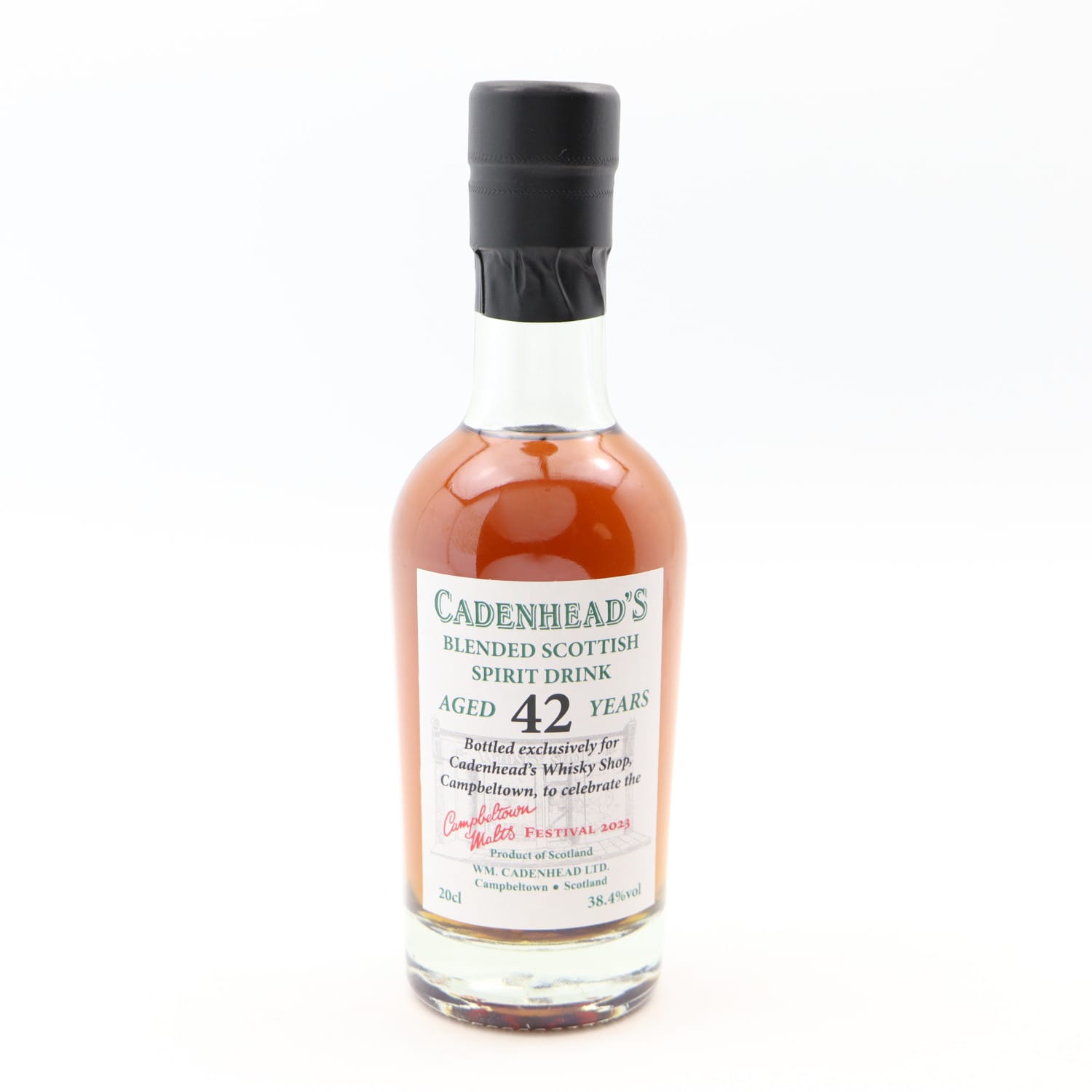 Cadenhead’s 42 Year Old Blend Campbeltown Malts Festival 2023 20cl Whisky