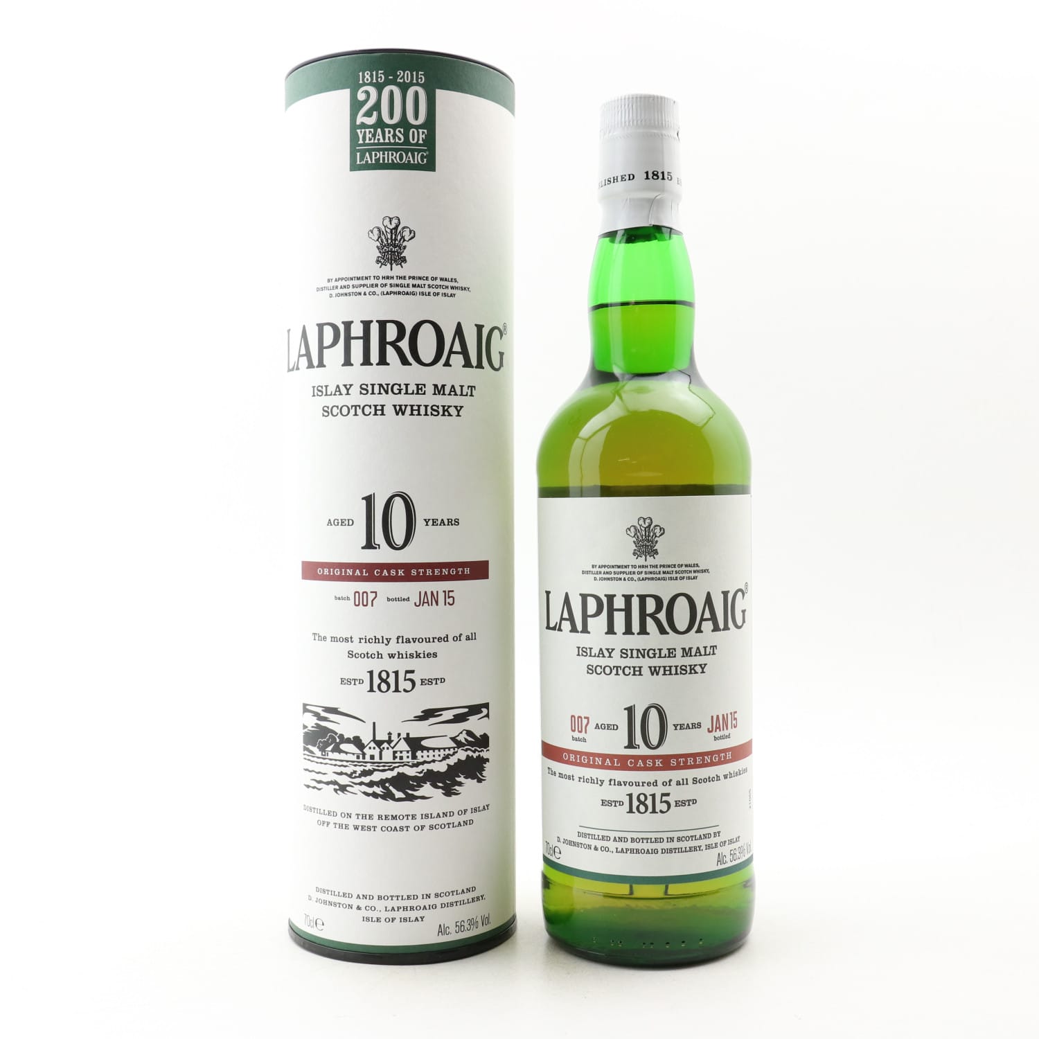 Laphroaig 10 Year Old Cask Strength Batch #7 Whisky