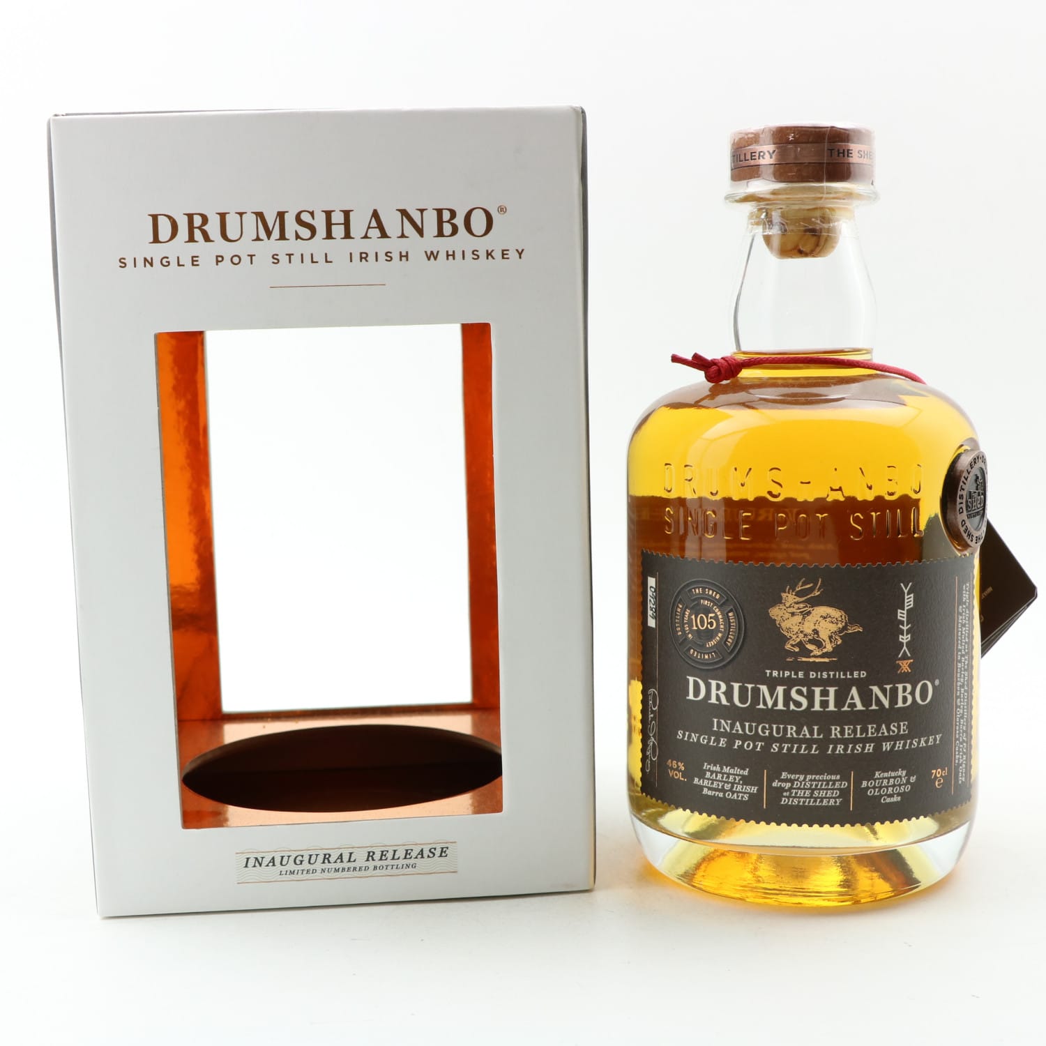 Drumshanbo Single Pot Still Irish Whisky Inaugural Release Whisky