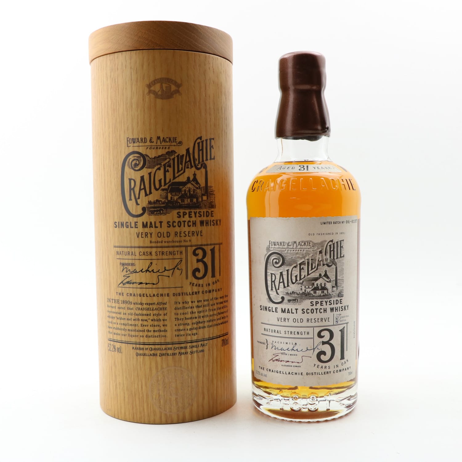 Craigellachie 31 Year Old Whisky
