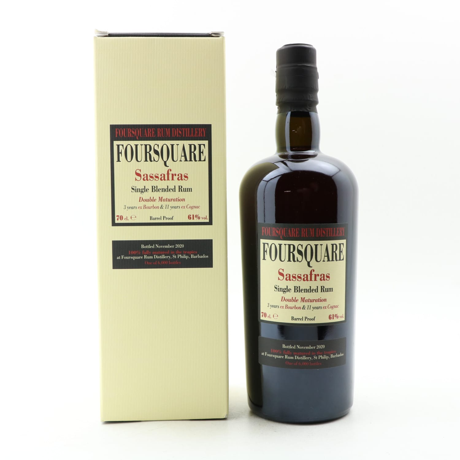 Foursquare Sassafras Single Blended Rum Whisky
