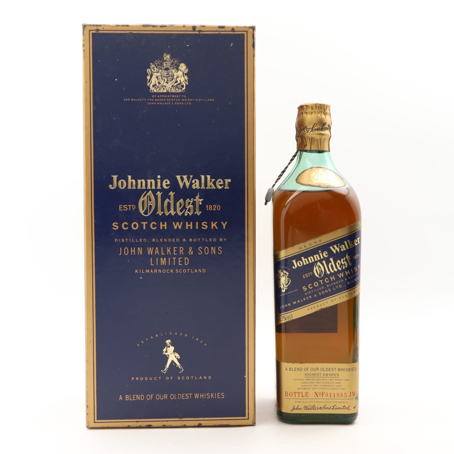 Johnnie Walker Oldest Blue Label 75cl Whisky