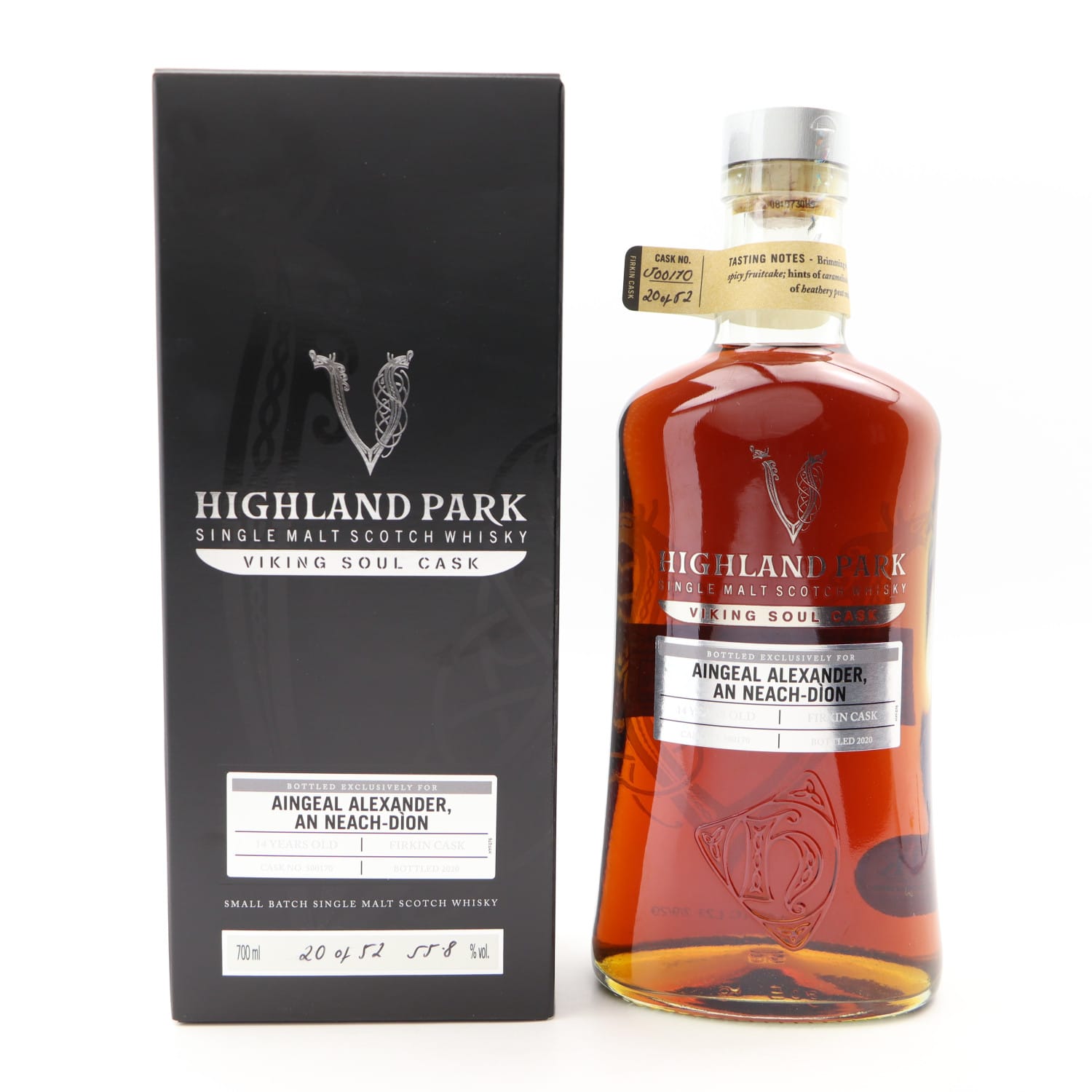Highland Park 14 Year Old Viking Soul Cask #500170 For Aingeal Alexander, An Neach-Dion Whisky