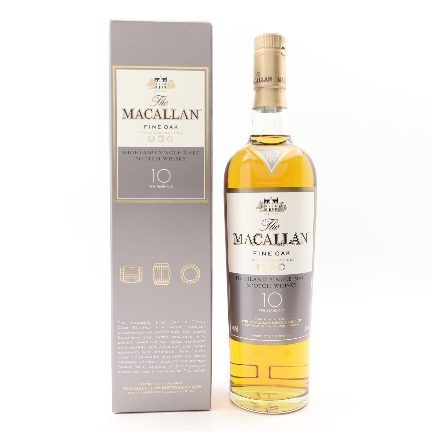 Macallan 10 Year Old Fine Oak Triple Cask Whisky