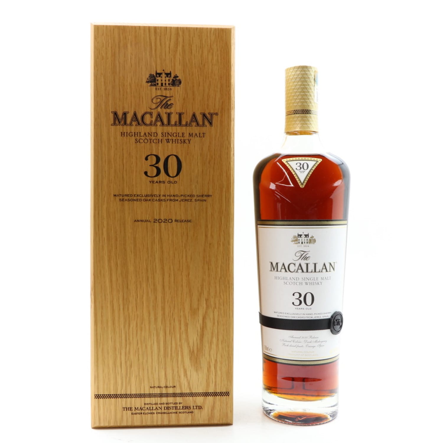 Macallan 30 Year Old Sherry Oak 2020 Release Whisky