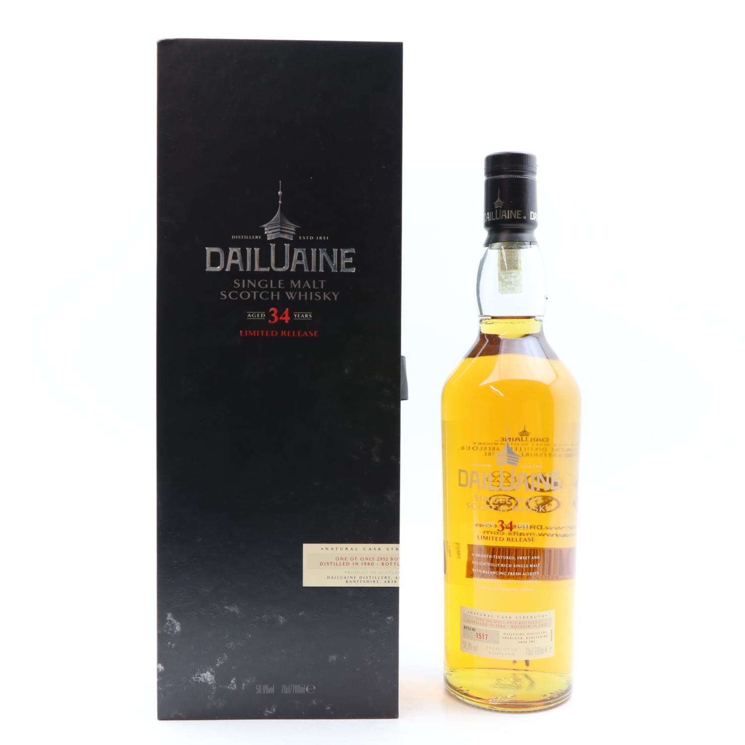 Dailuaine 1980 34 Year Old Whisky