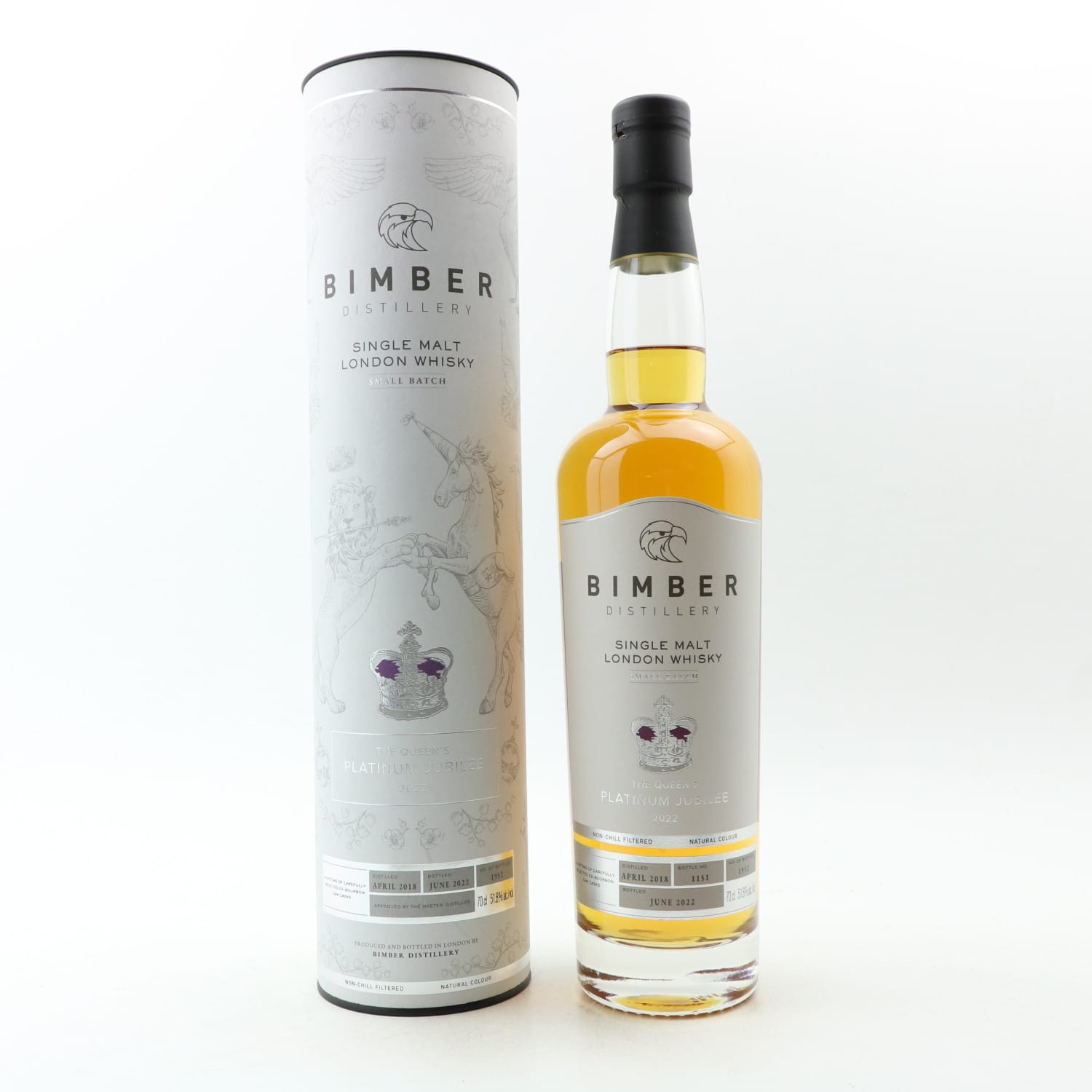 Bimber 2018 The Queen’s Platinum Jubilee 2022 Whisky