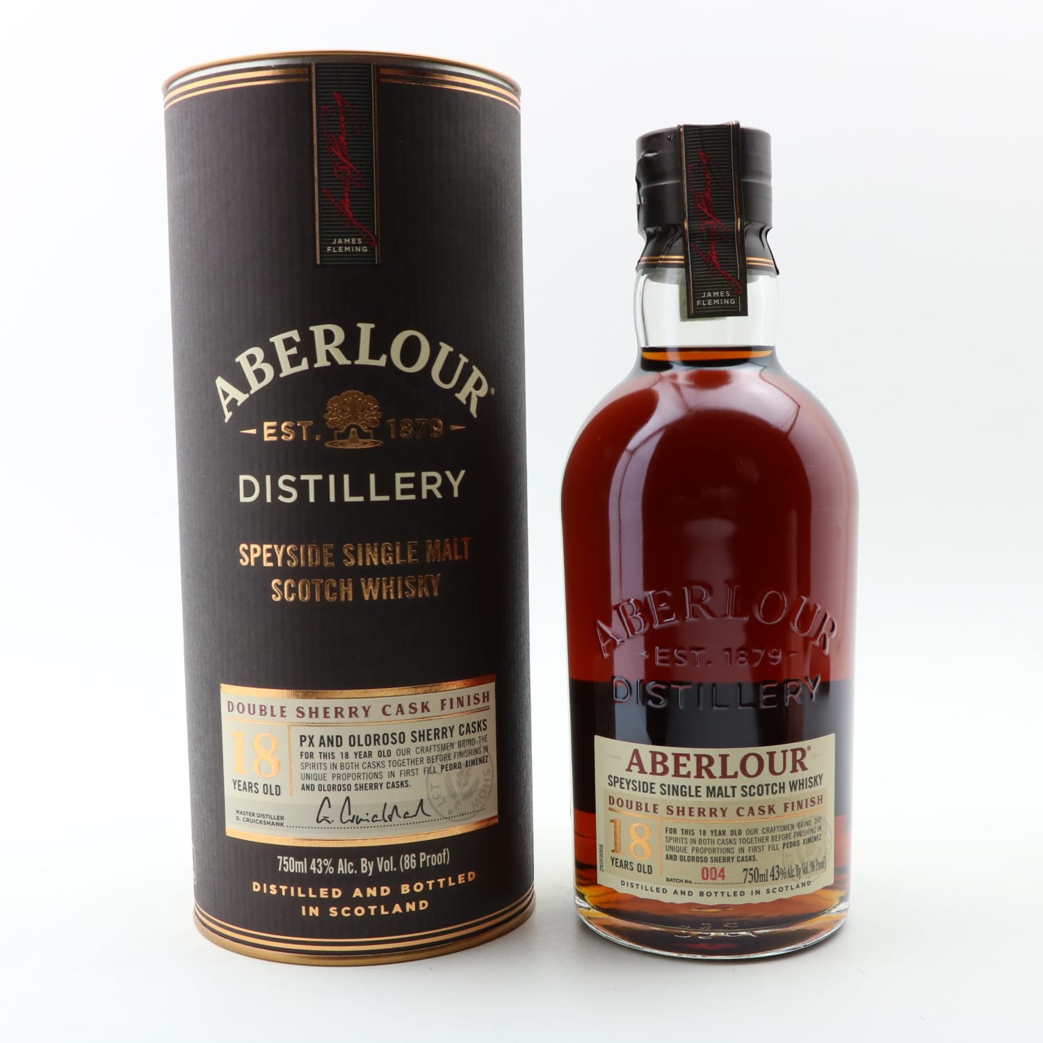 Aberlour 18 Year Old Double Sherry Cask Batch #04 75cl Whisky