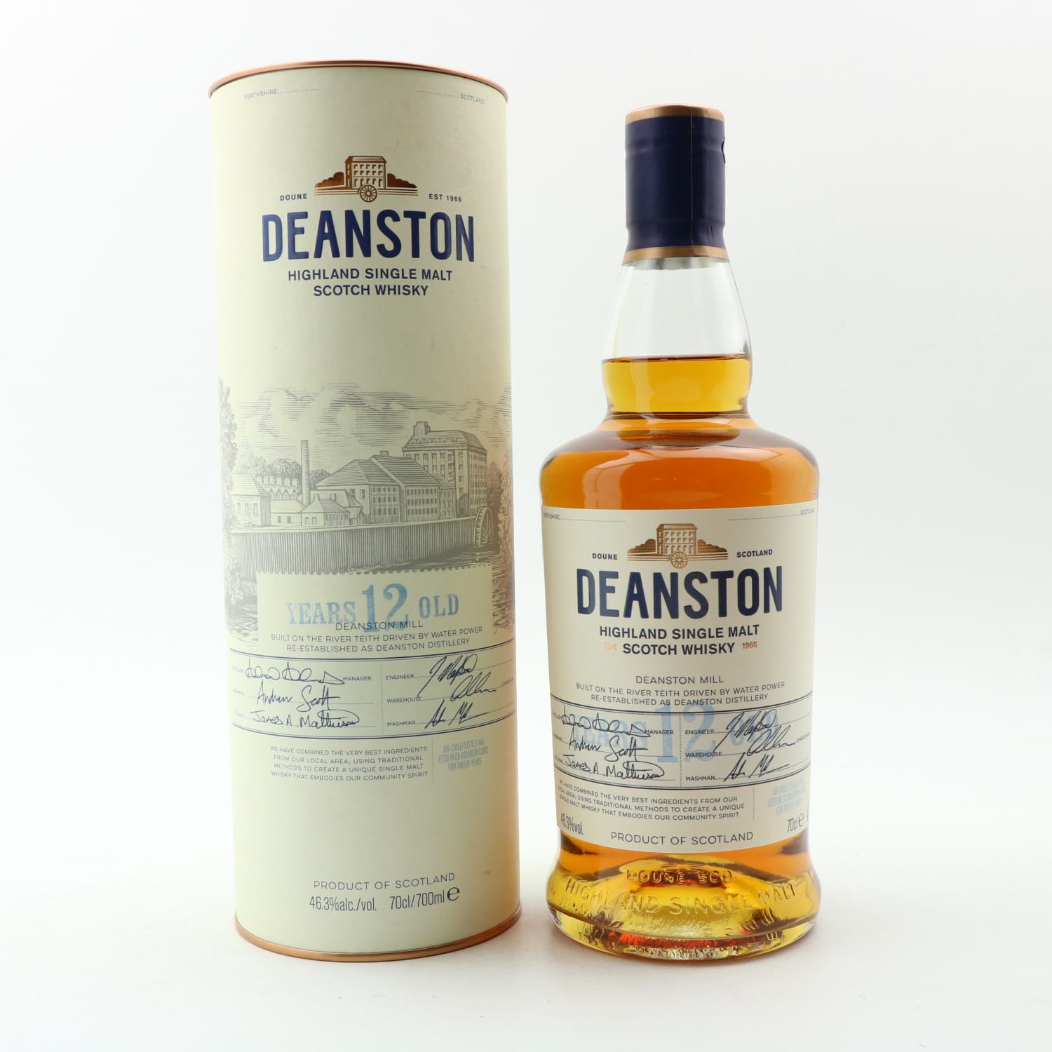 Deanston 12 Year Old Whisky