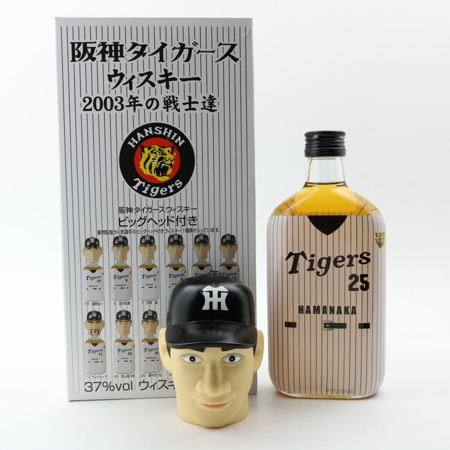 Hanshin Tigers Baseball Team #25 Hamanaka 36cl Whisky