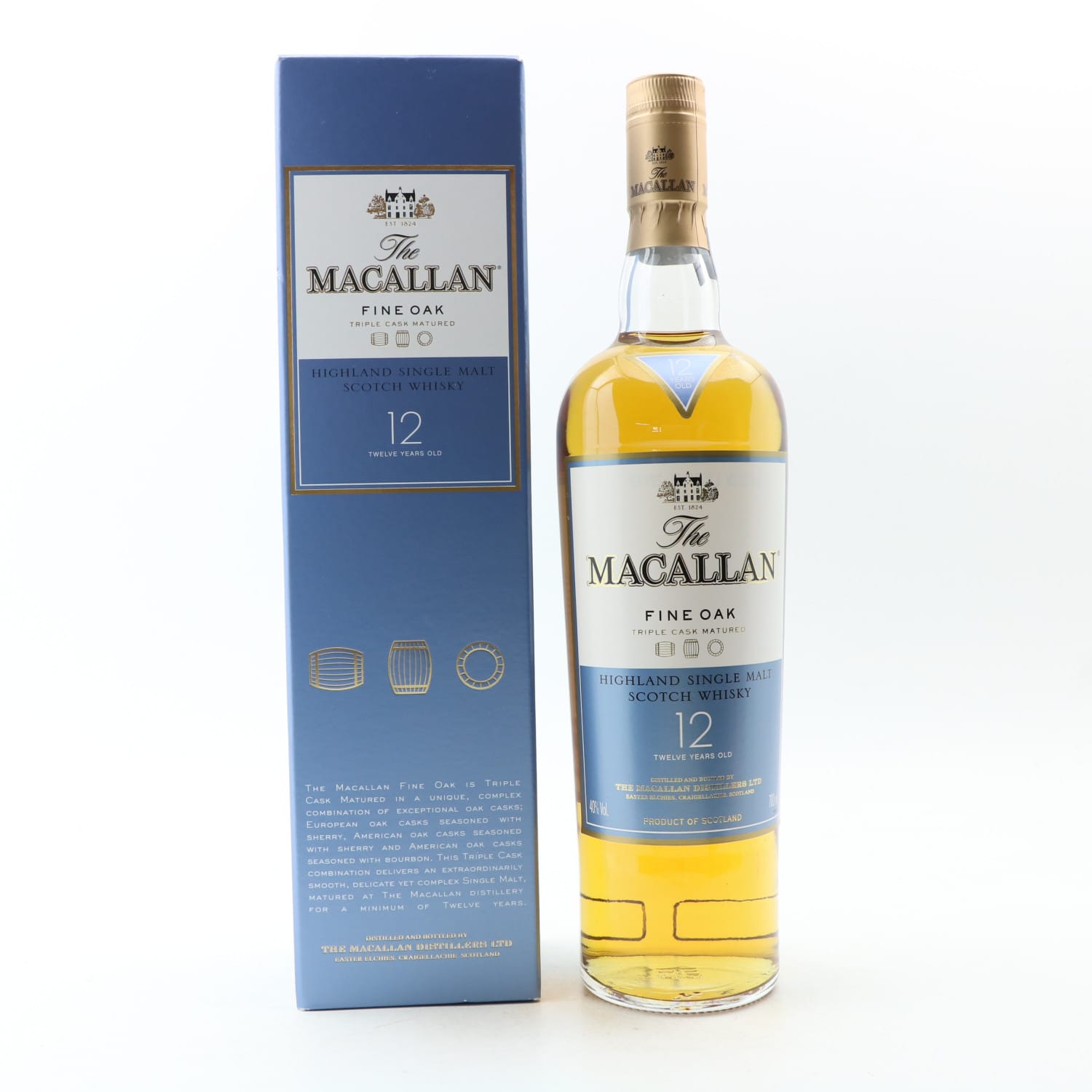 Macallan 12 Year Old Fine Oak Triple Cask Whisky