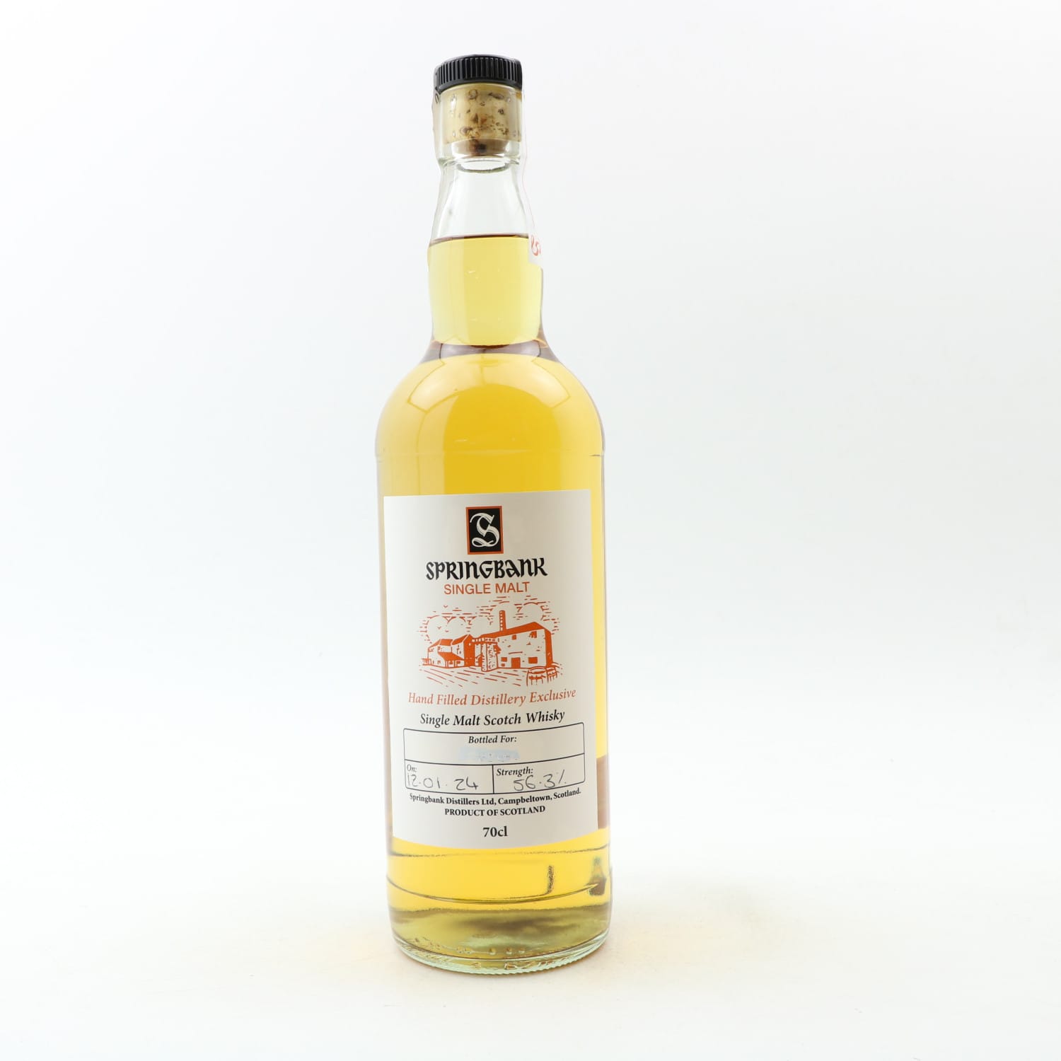 Springbank Hand Filled Distillery Exclusive Whisky