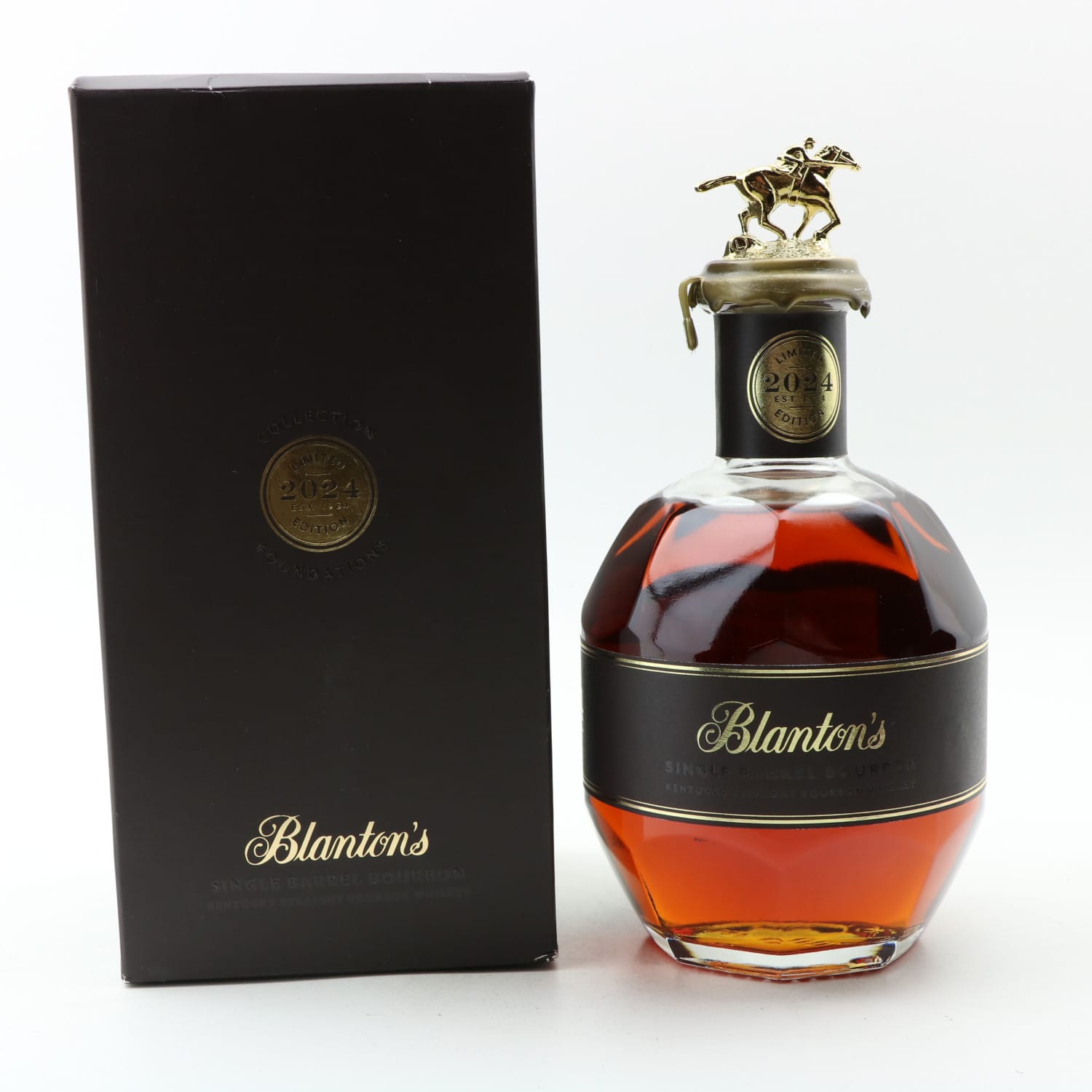 Blanton’s Single Barrel Bourbon Collection Foundations 2024 For La Maison Du Whisky Whisky