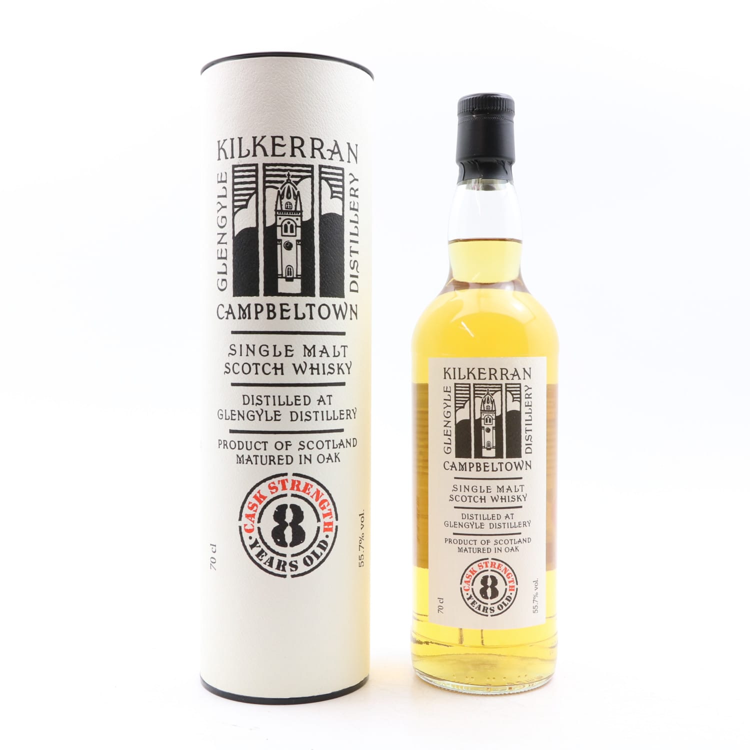 Kilkerran 8 Year Old Cask Strength Bourbon Cask Matured Batch #2 Whisky