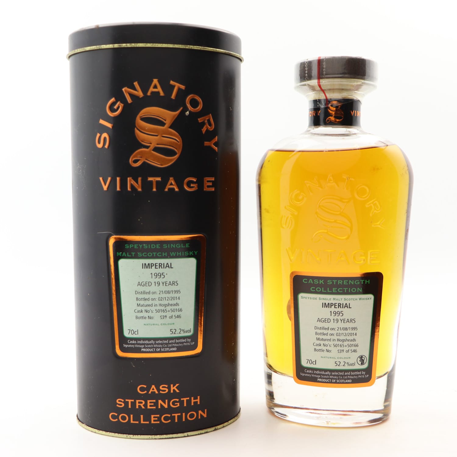 Imperial 1995 19 Year Old Signatory Whisky