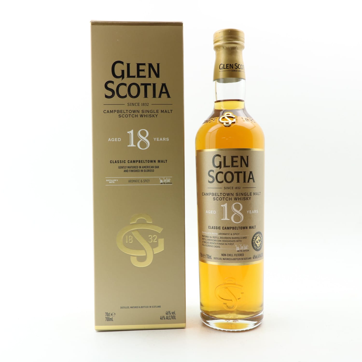 Glen Scotia 18 Year Old Whisky