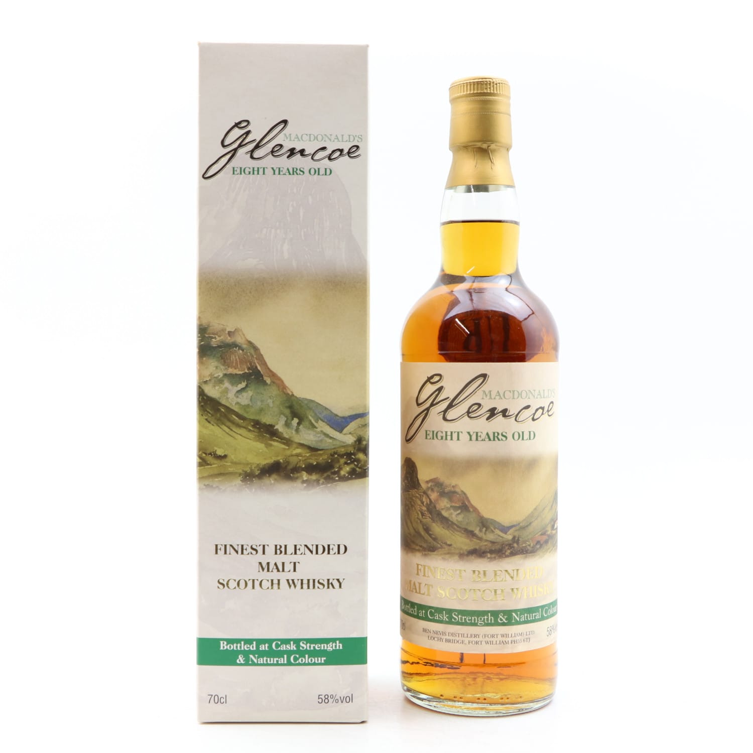 MacDonald’s Glencoe 8 Year Old Whisky