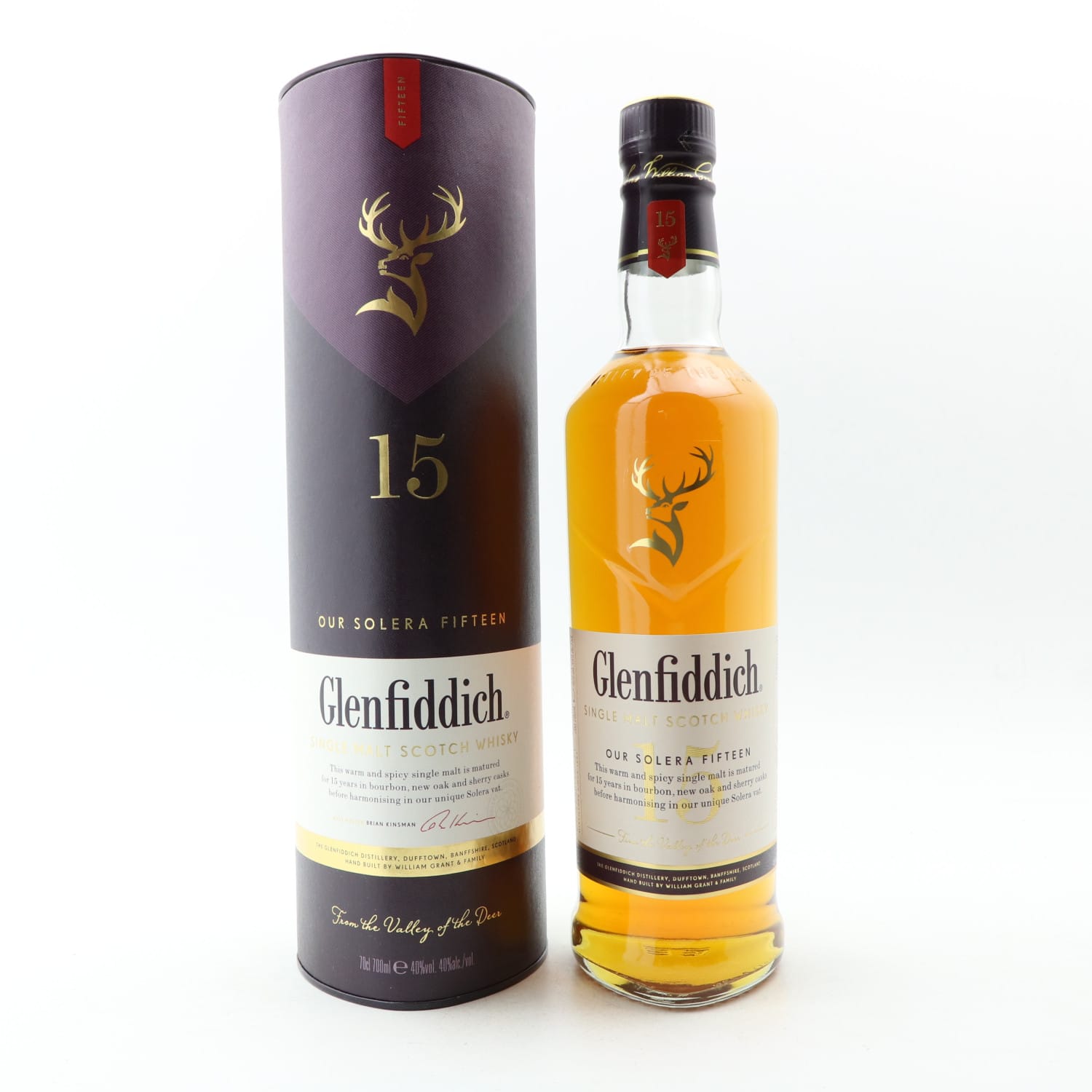 Glenfiddich 15 Year Old Solera Reserve Whisky