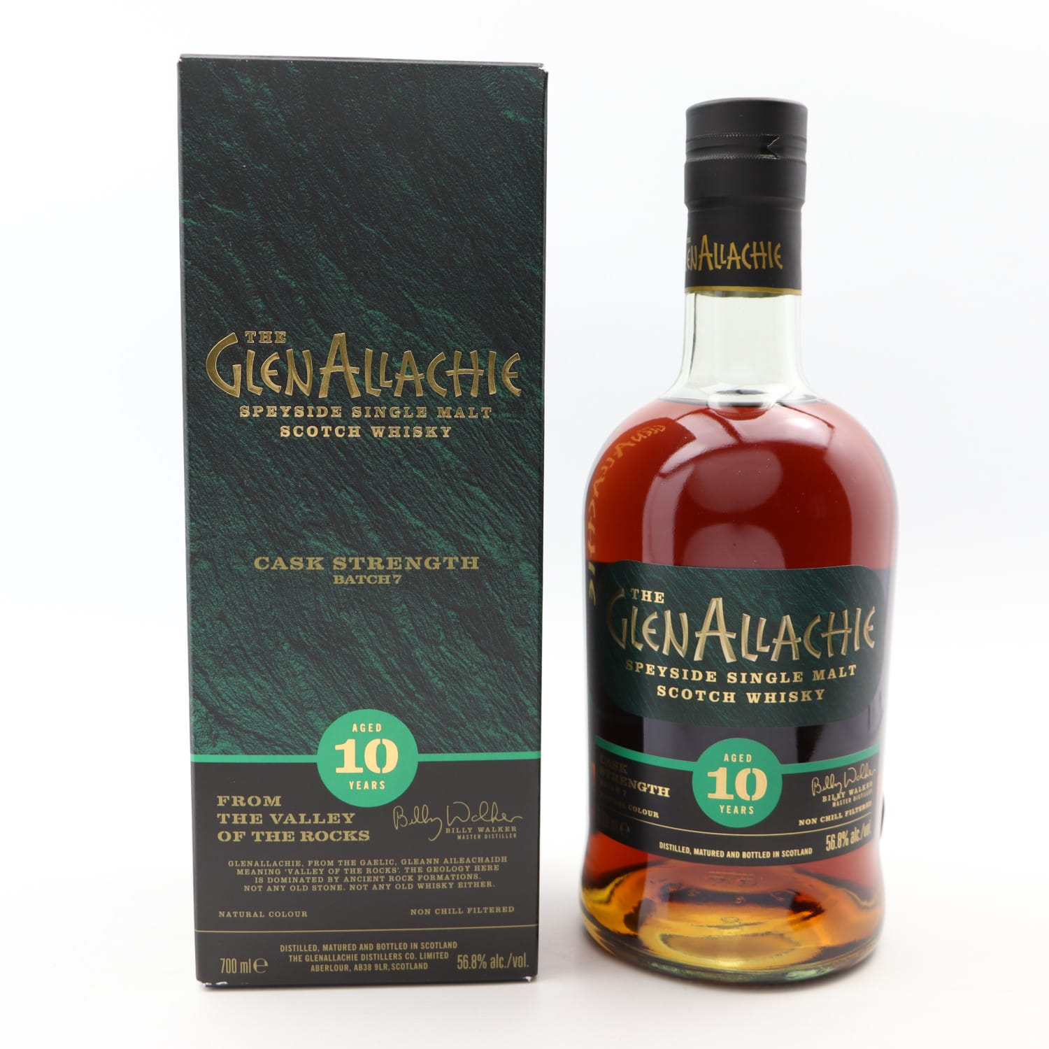 GlenAllachie 10 Year Old Cask Strength Batch #7 Whisky