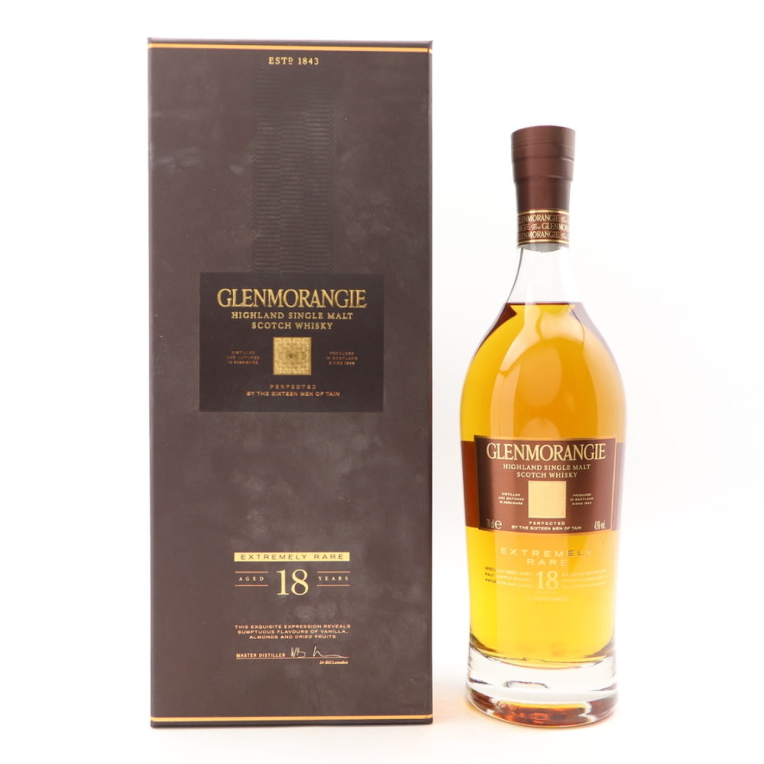 Glenmorangie 18 Year Old Extremely Rare Whisky