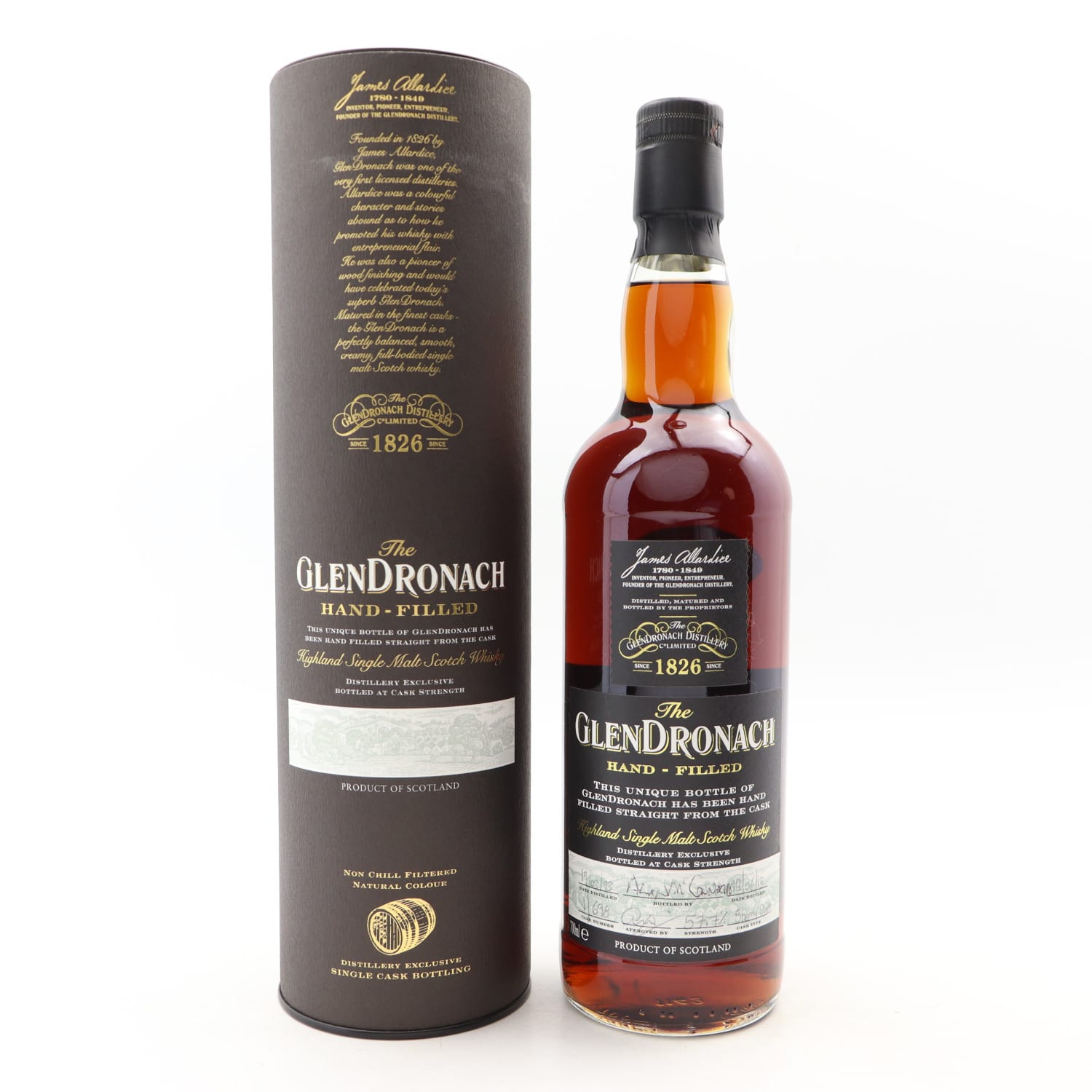 GlenDronach 1993 Hand Filled Cask #698 Whisky