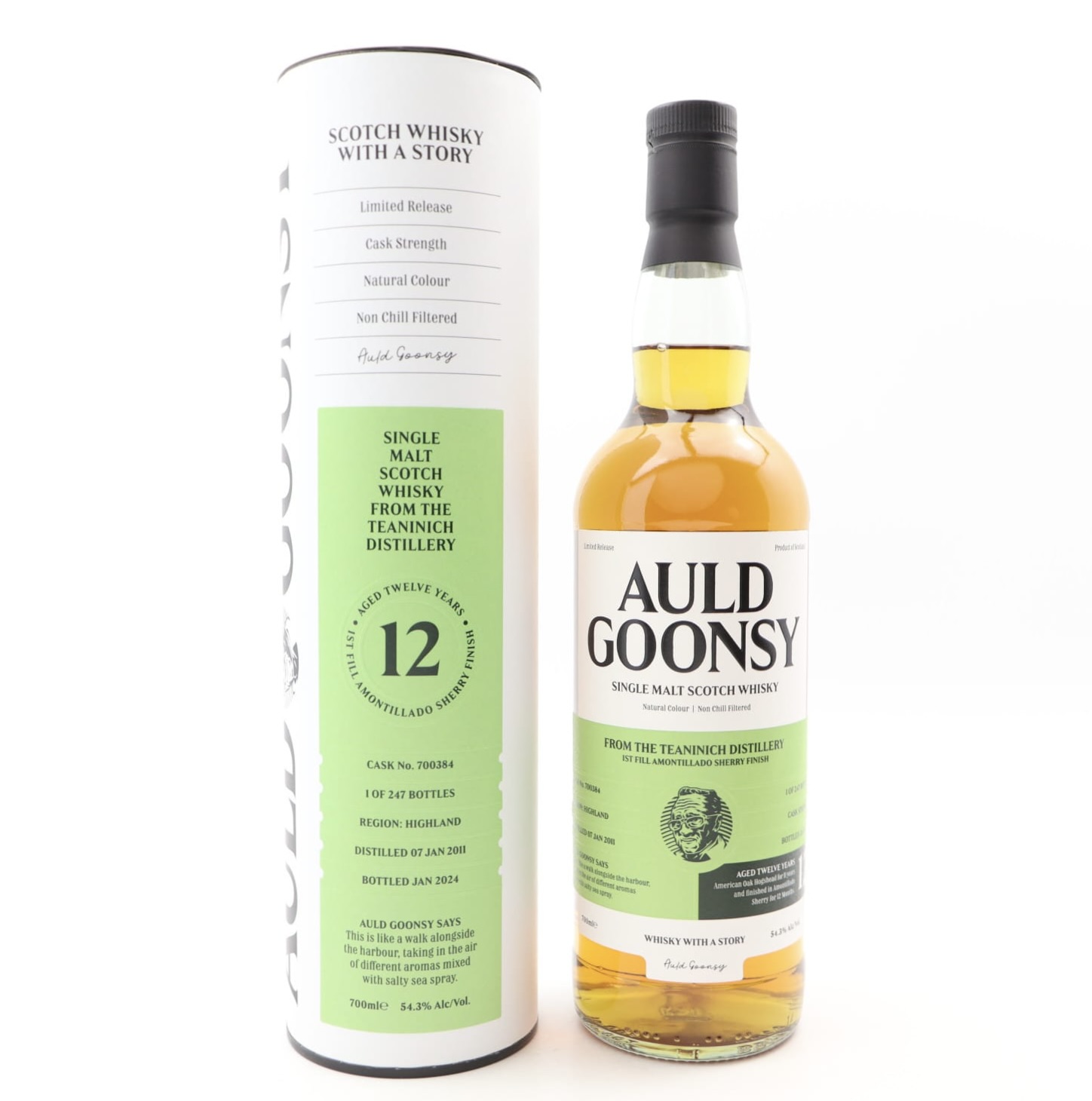 Teaninich 12 Year Old Auld Goonsy Single Cask (2011) 70cl 54.3% Whisky