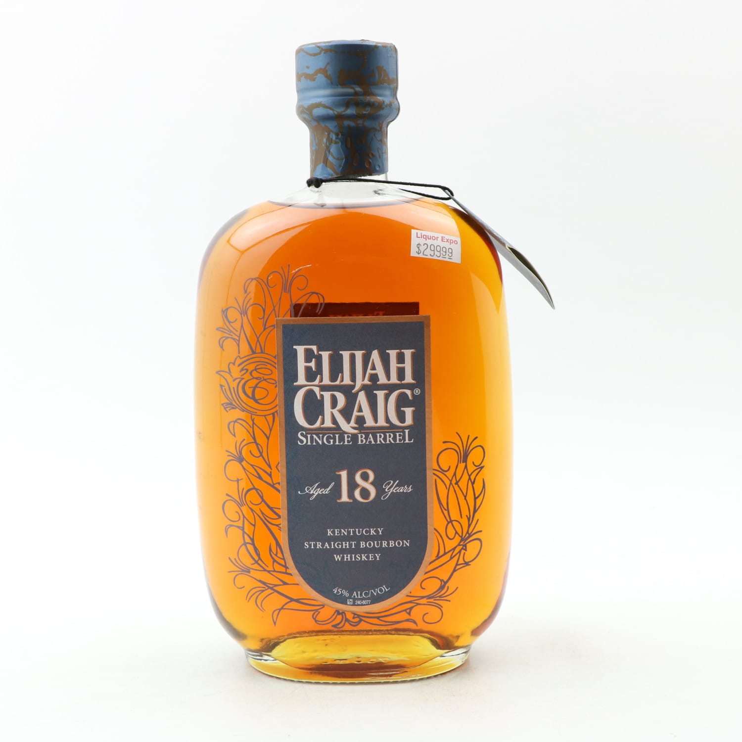 Elijah Craig 18 Year Old Single Barrel 75cl Whisky