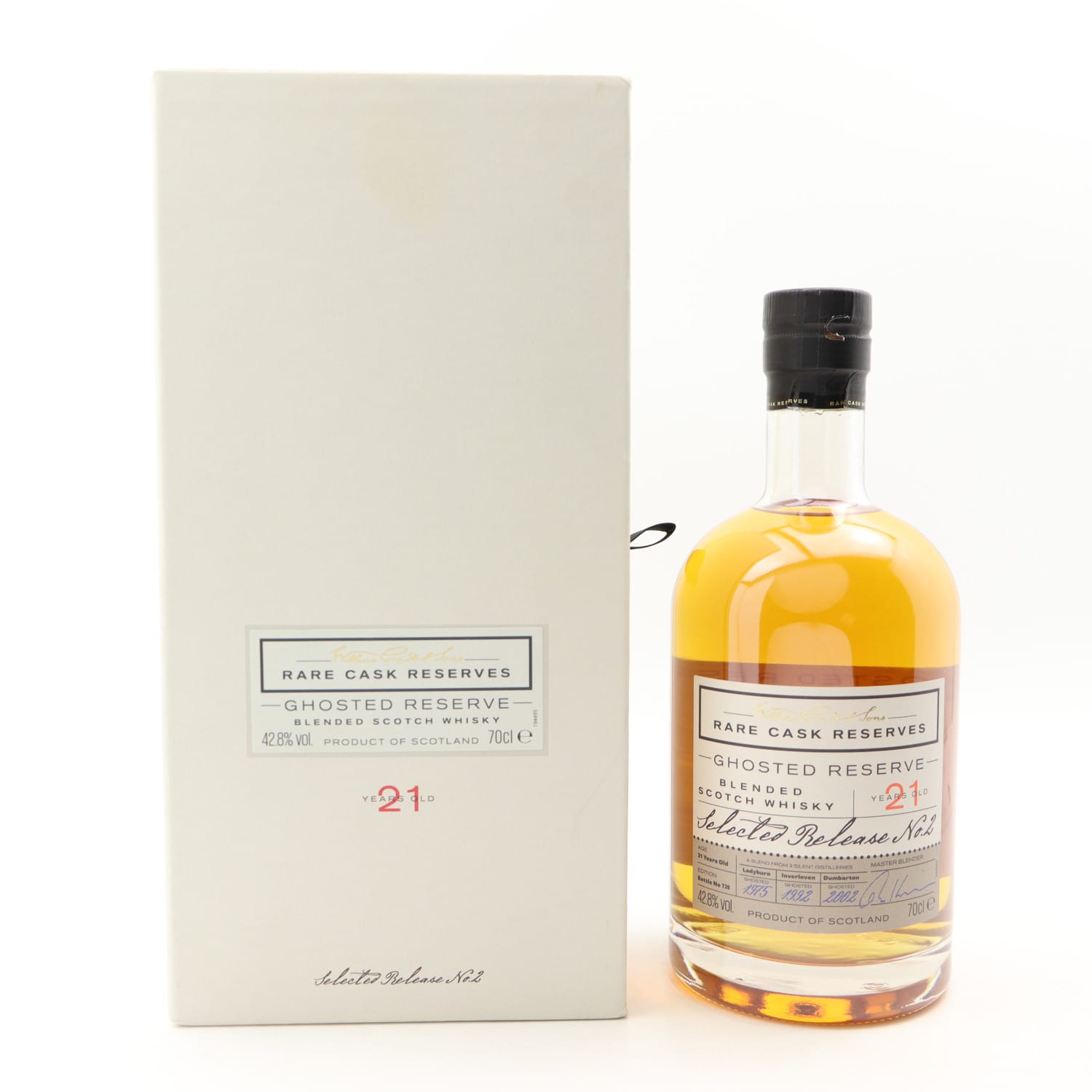 William Grant’s 21 Year Old Ghosted Reserve Release No.2 Whisky