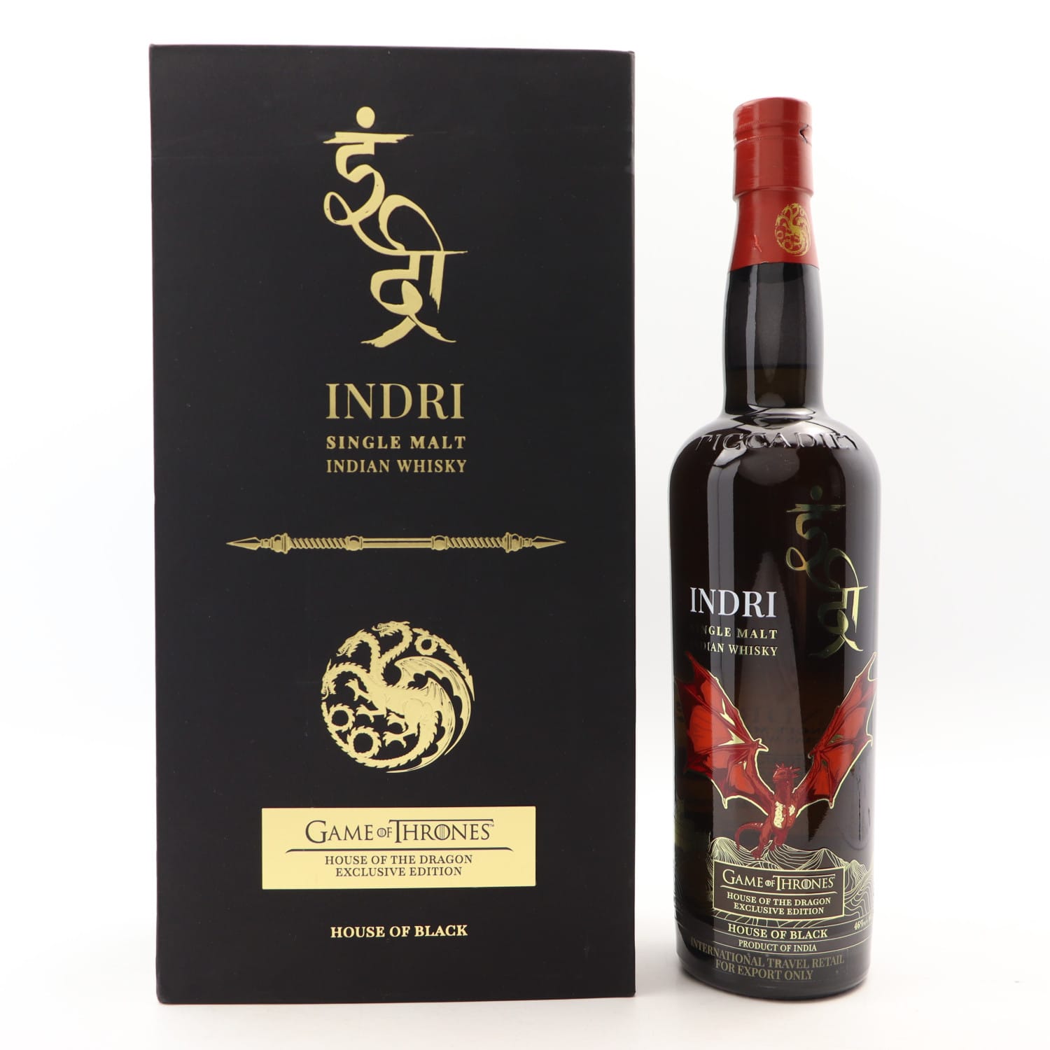 Indri Game Of Thrones House Of Black 75cl Whisky
