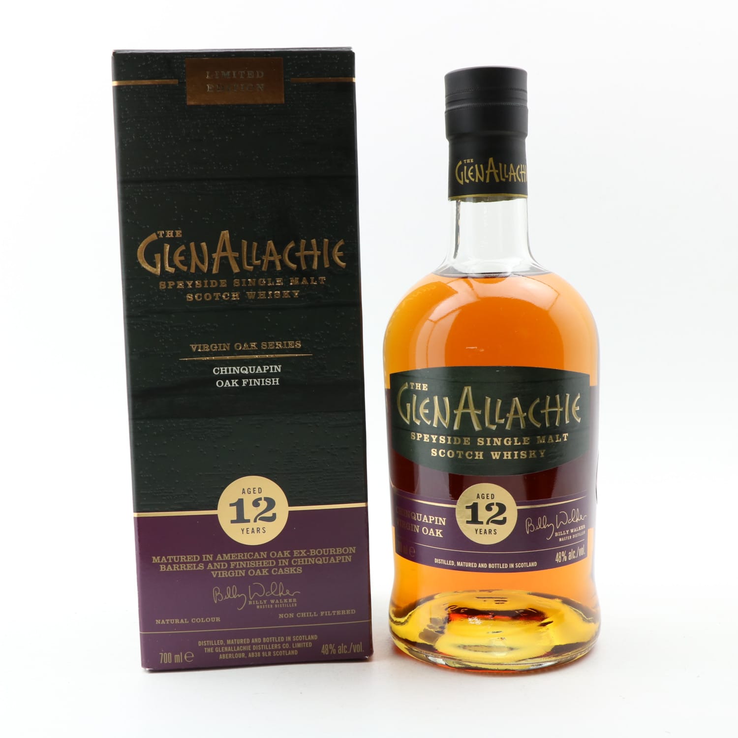 GlenAllachie 12 Year Old Chinquapin Oak Finish Whisky