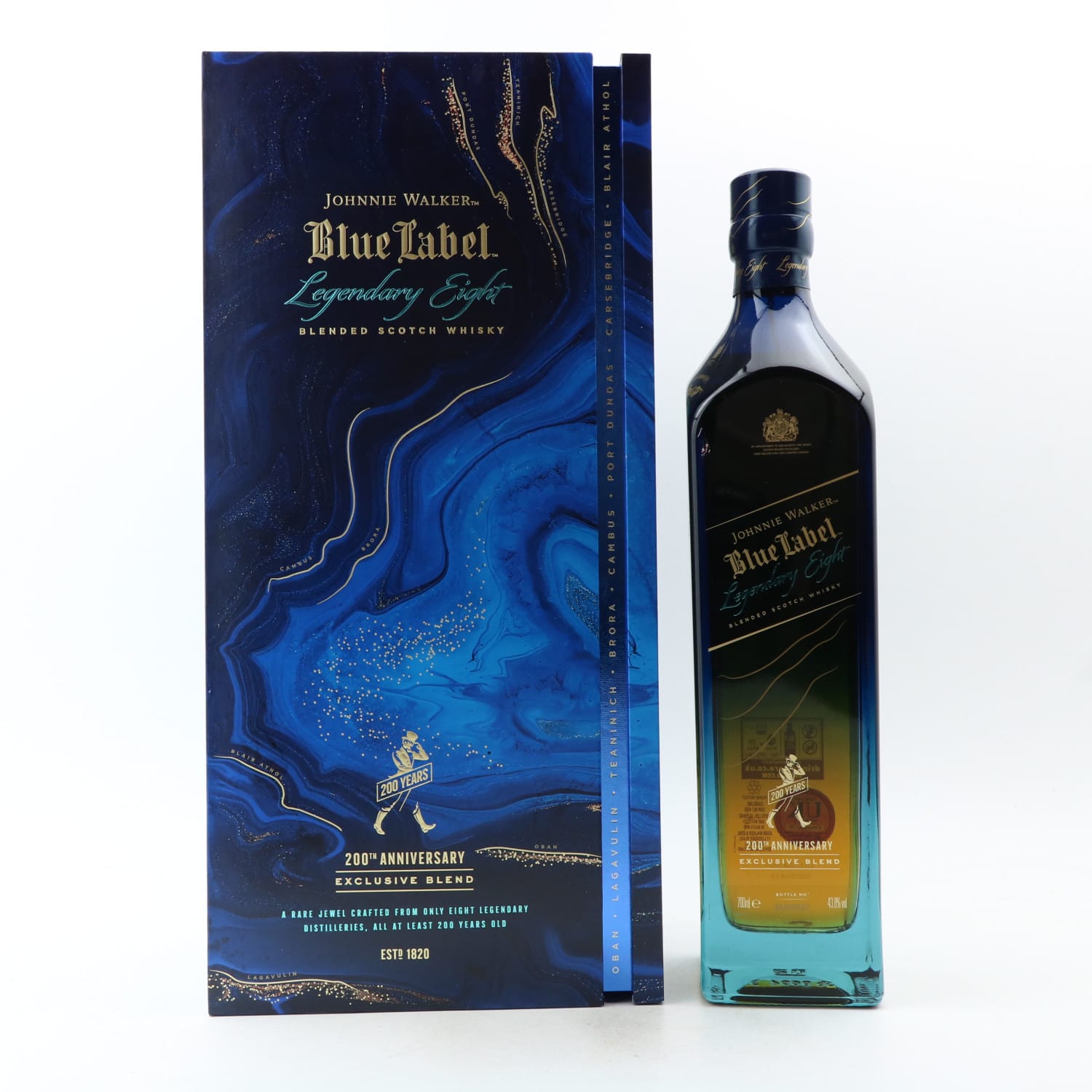 Johnnie Walker Blue Label Legendary Eight 200th Anniversary Whisky