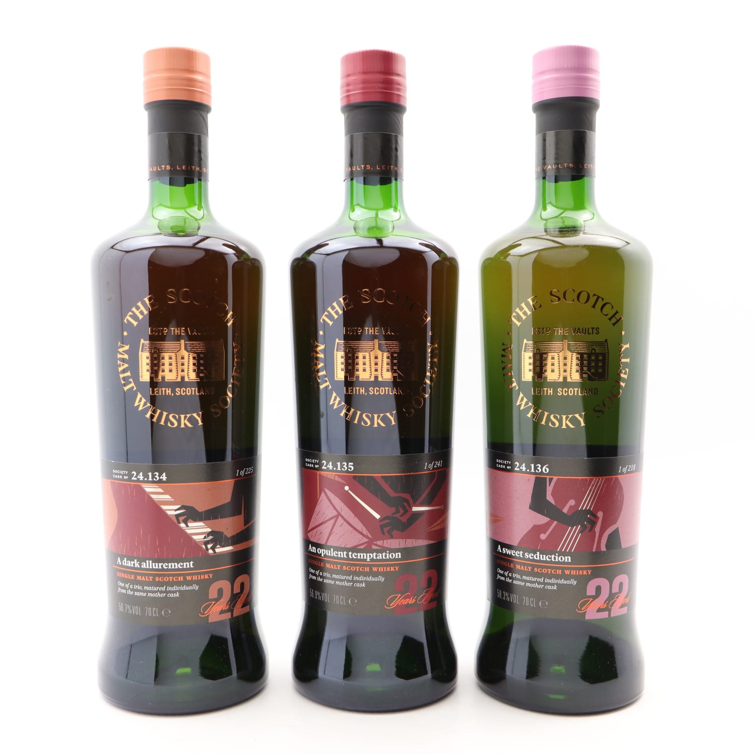 SMWS Macallan Jazz Trio 3 x 70cl Whisky