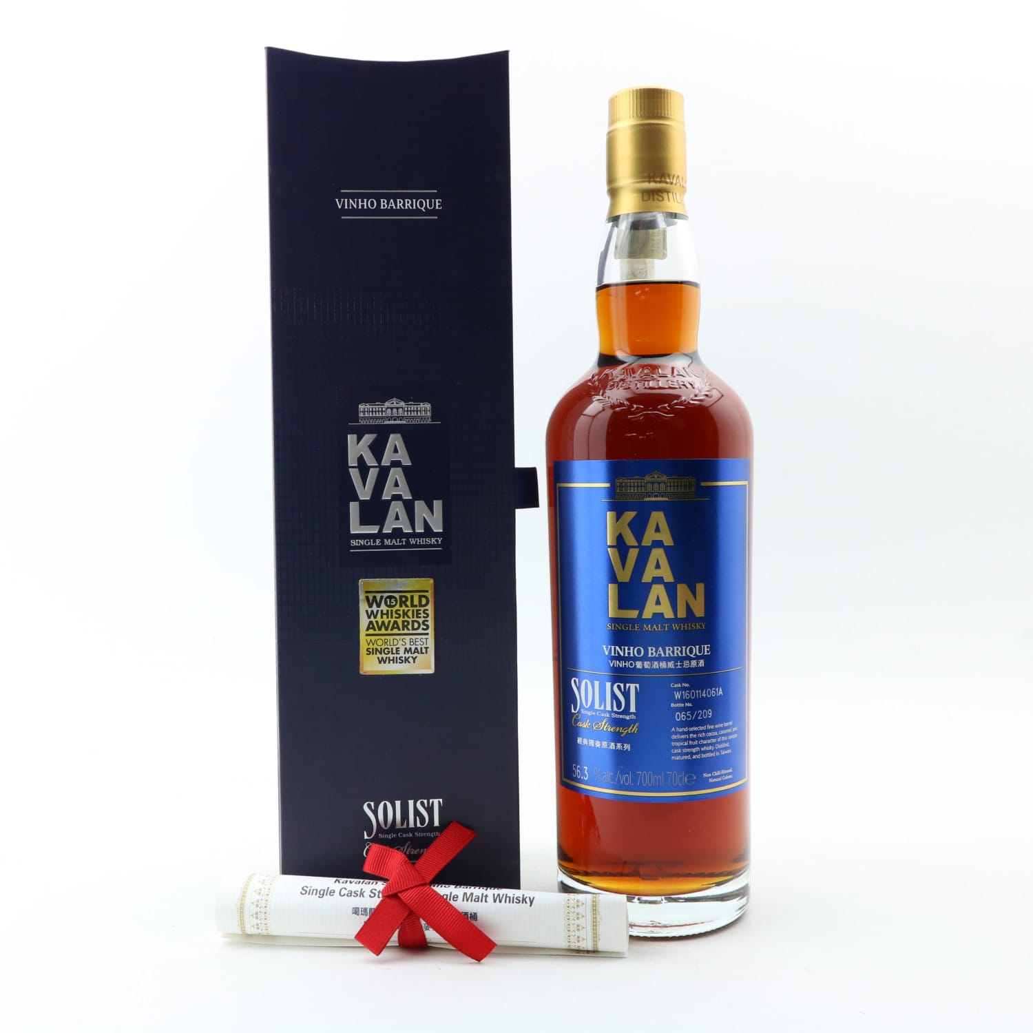 Kavalan Solist Vinho Barrique Whisky