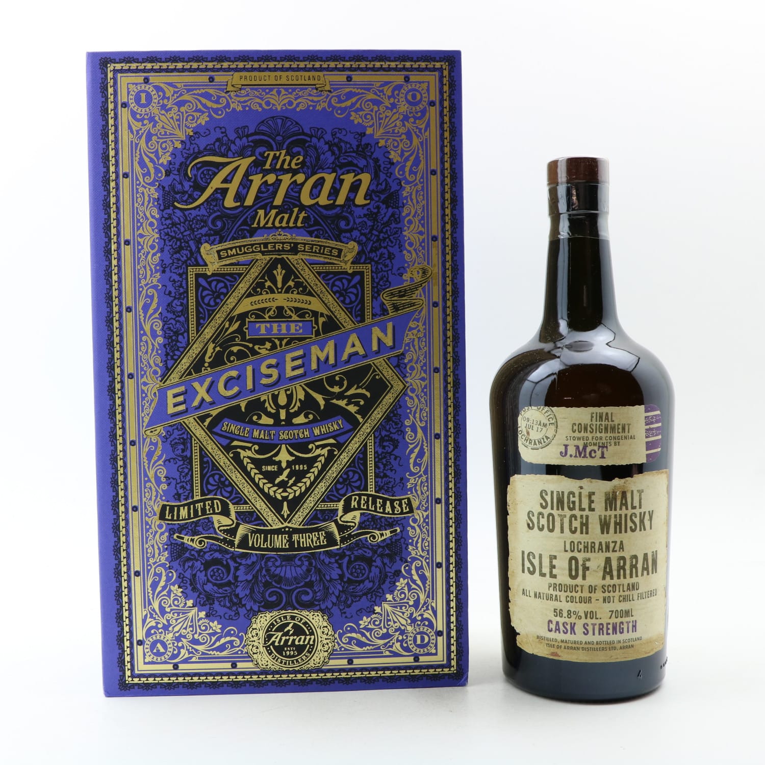 Arran Smugglers’ Series – Volume Three ‘The Exciseman’ Whisky