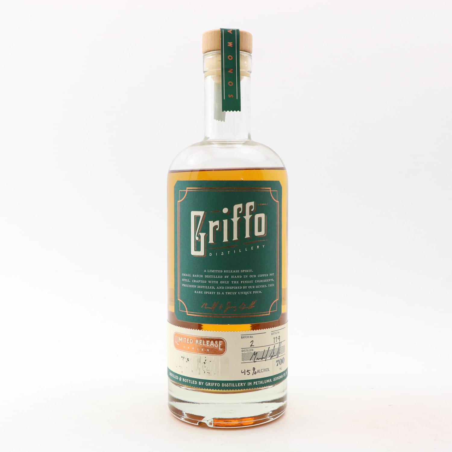 Griffo Barrel Aged Gin Batch #2 Uncategorized