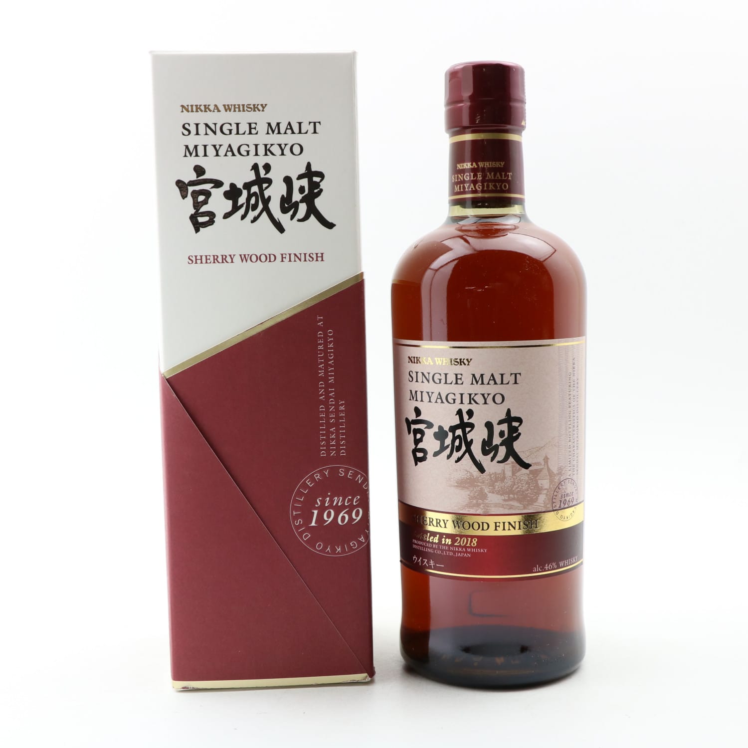 Nikka Miyagikyo Sherry Wood Finish 2018 Release Whisky