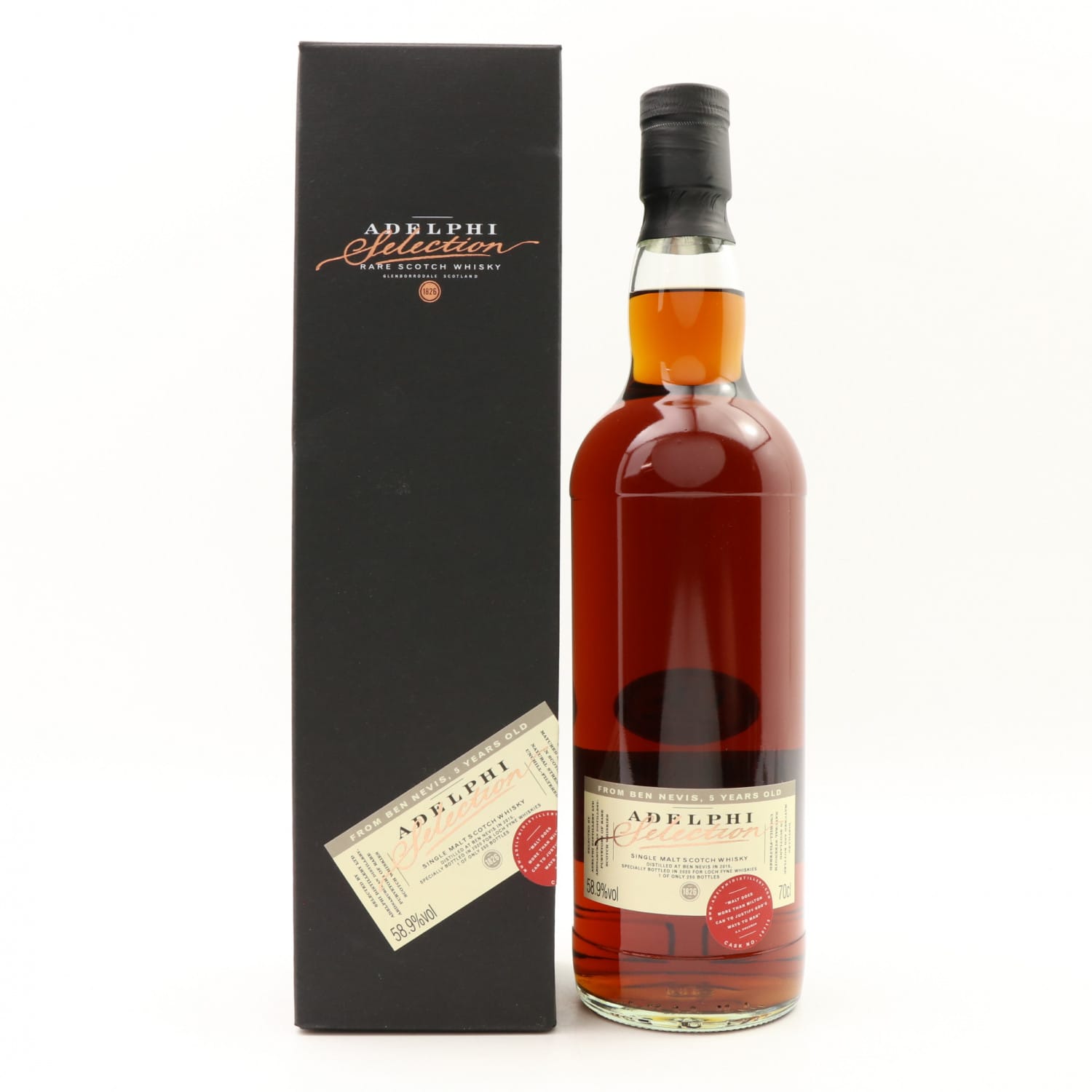 Ben Nevis 2015 5 Year Old Adelphi For Loch Fyne Whiskies Whisky