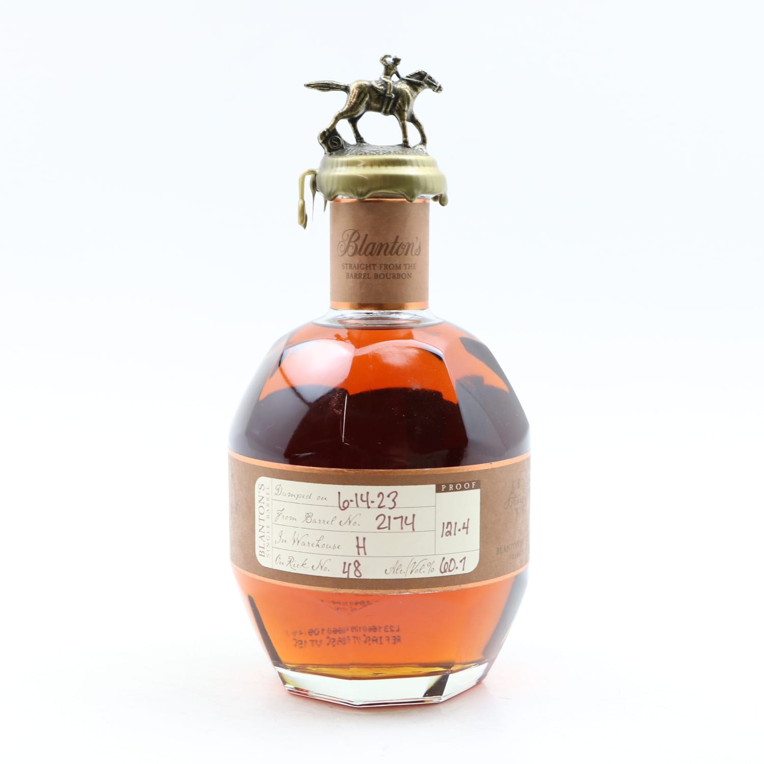 Blanton’s Straight From The Barrel Whisky