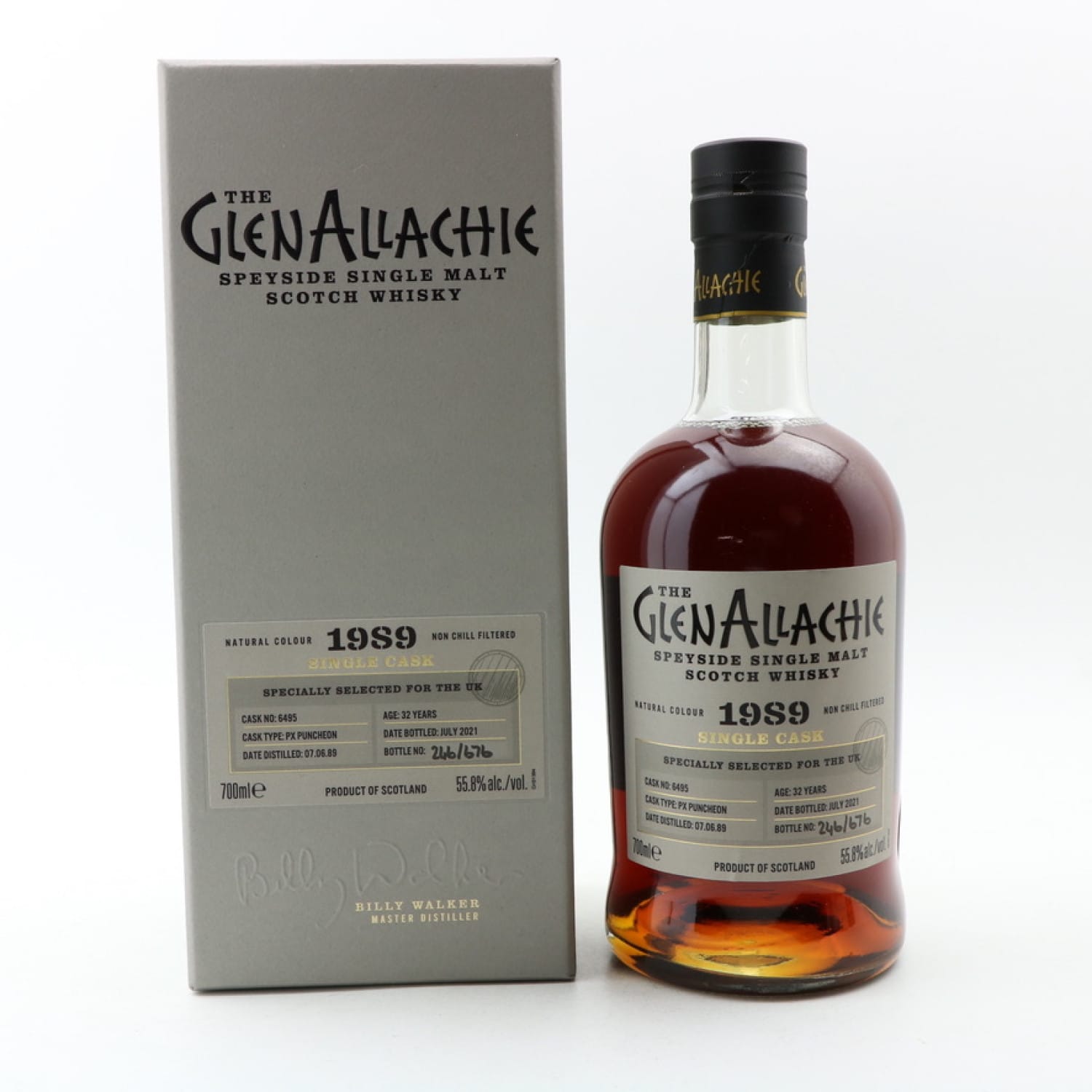Glenallachie 1989 32 Year Old Single Cask #6495 For The UK Whisky