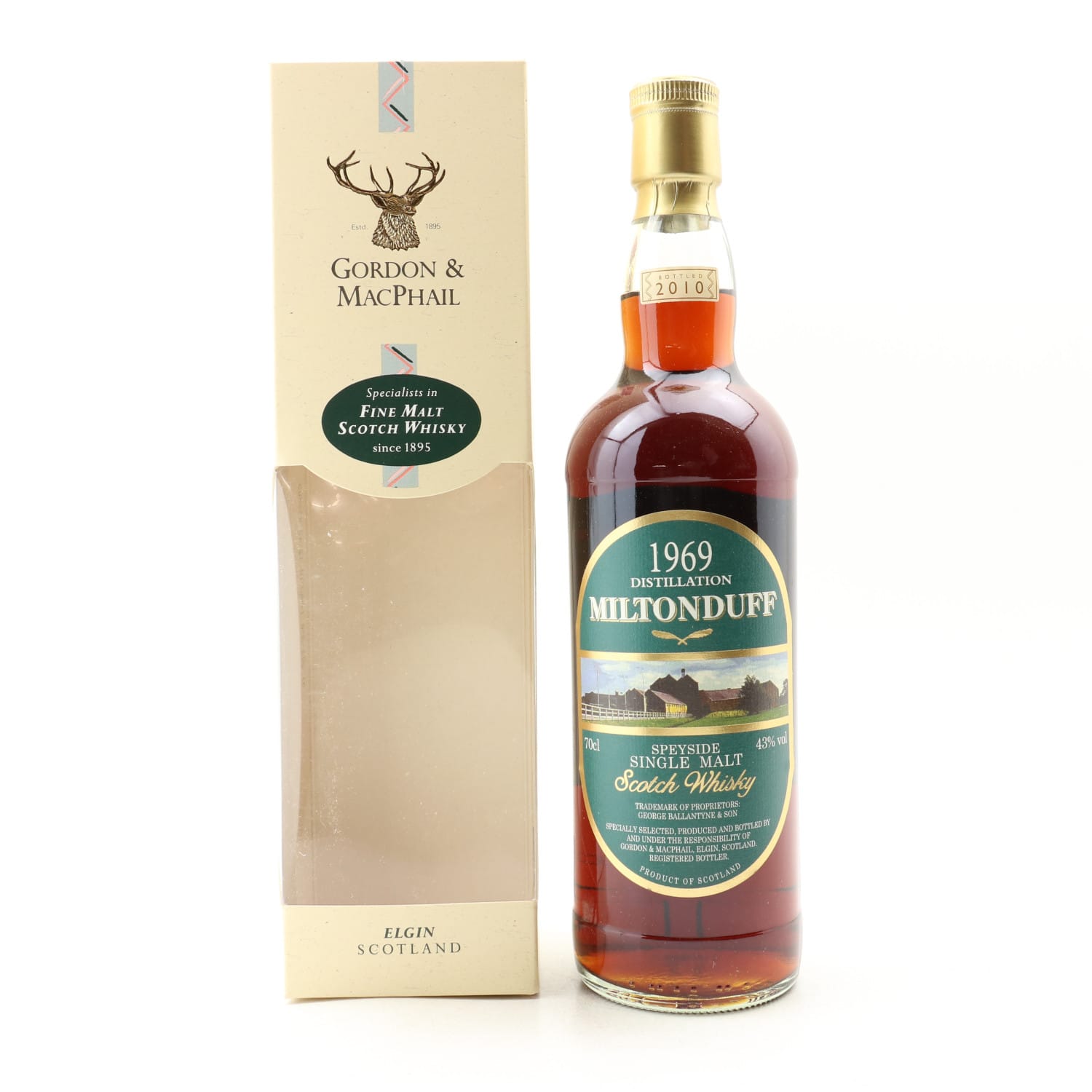 Miltonduff 1969 Gordon & MacPhail Whisky