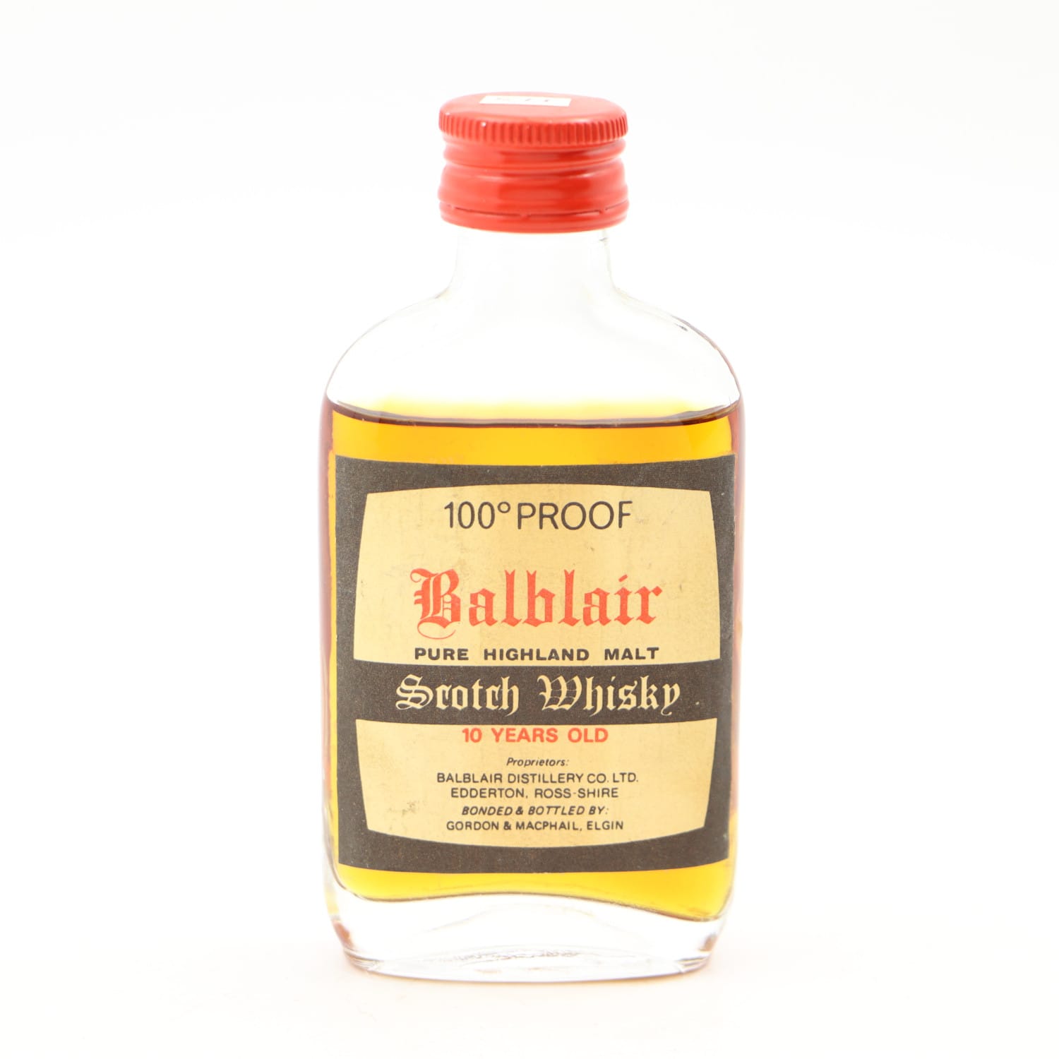 Balblair 10 Year Old Gordon & MacPhail Mini 5cl Whisky