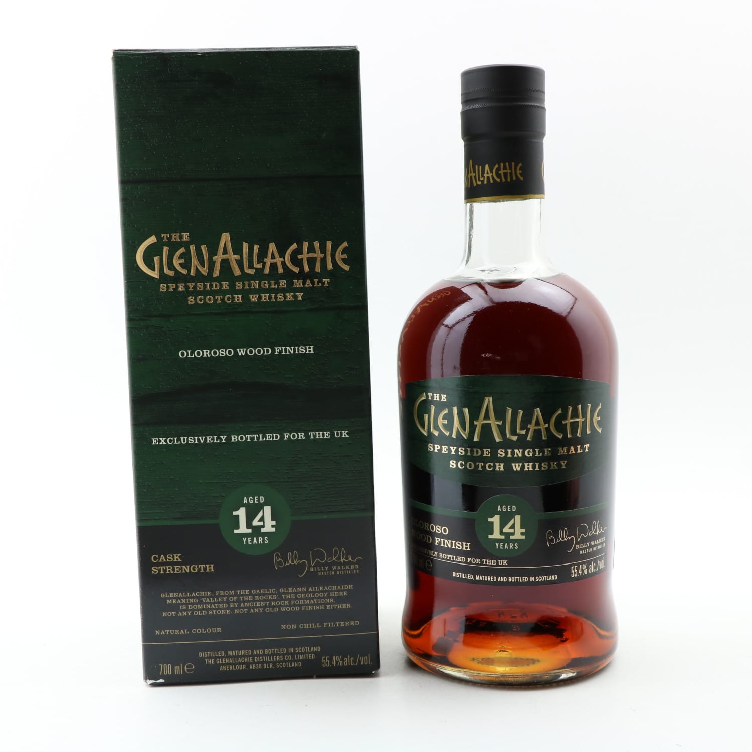 GlenAllachie 14 Year Old Oloroso Finish UK Exclusive Whisky