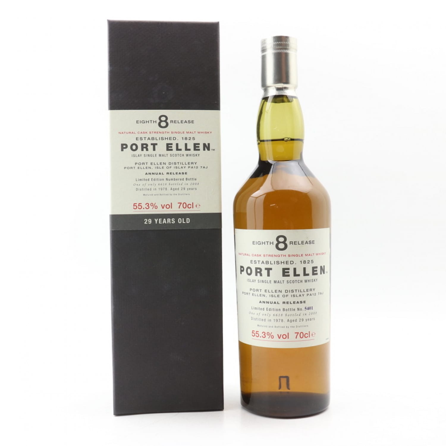Port Ellen 8th Annual Release 1978 29 Year Old Whisky