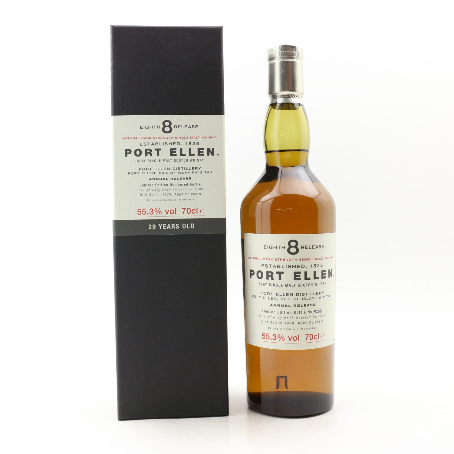 Port Ellen 8th Annual Release 1978 29 Year Old Whisky