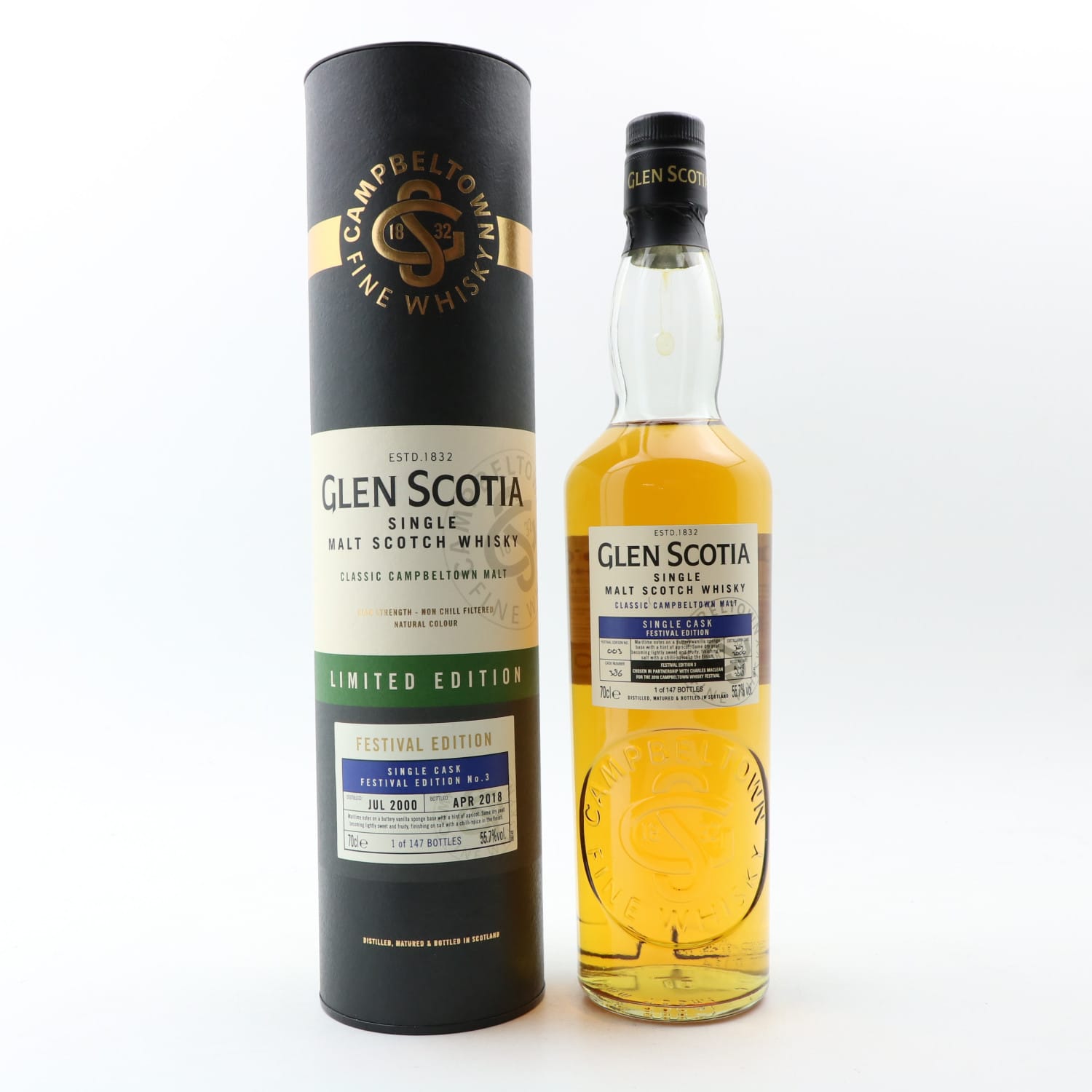 Glen Scotia 2000 Single Cask #386 Festival Edition #3 Whisky