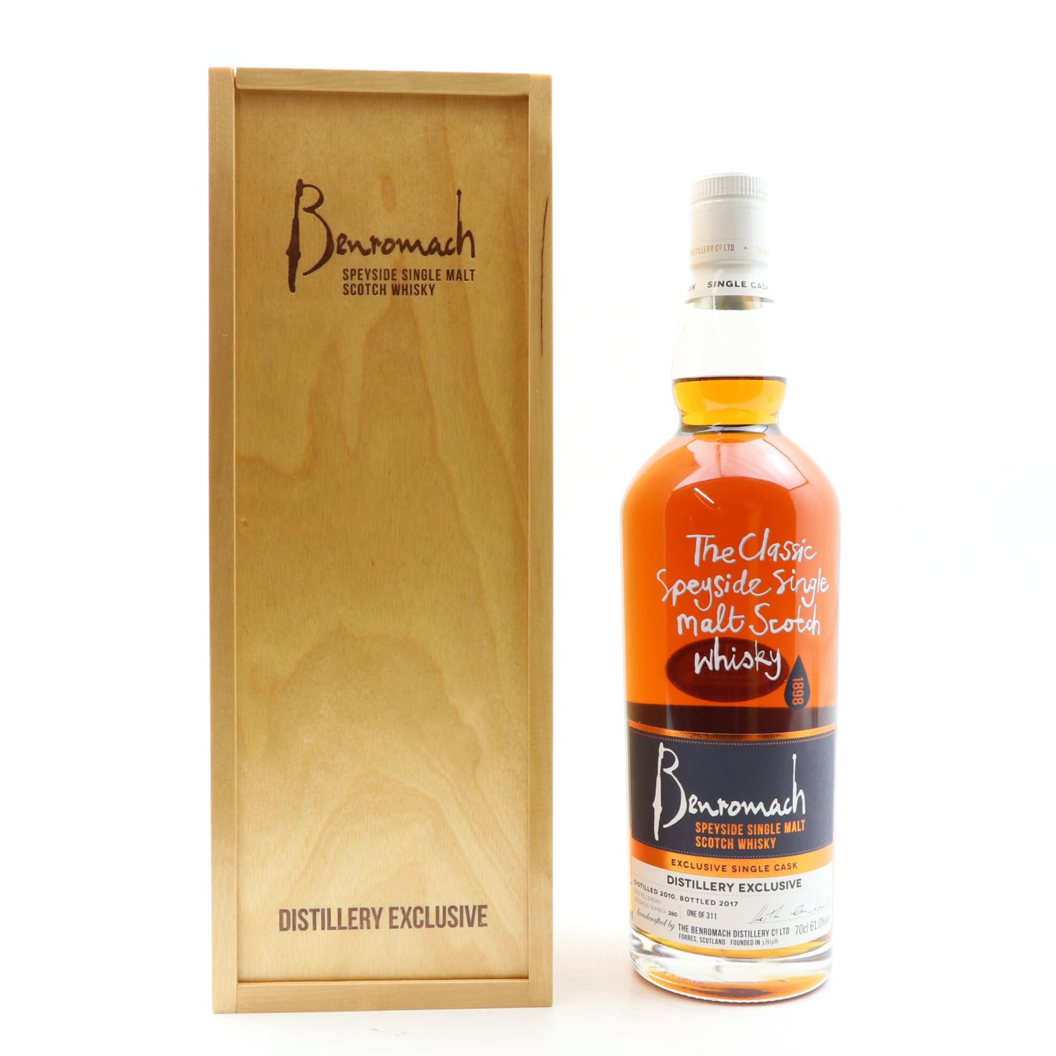 Benromach 2010 Single Cask #280 Distillery Exclusive Whisky