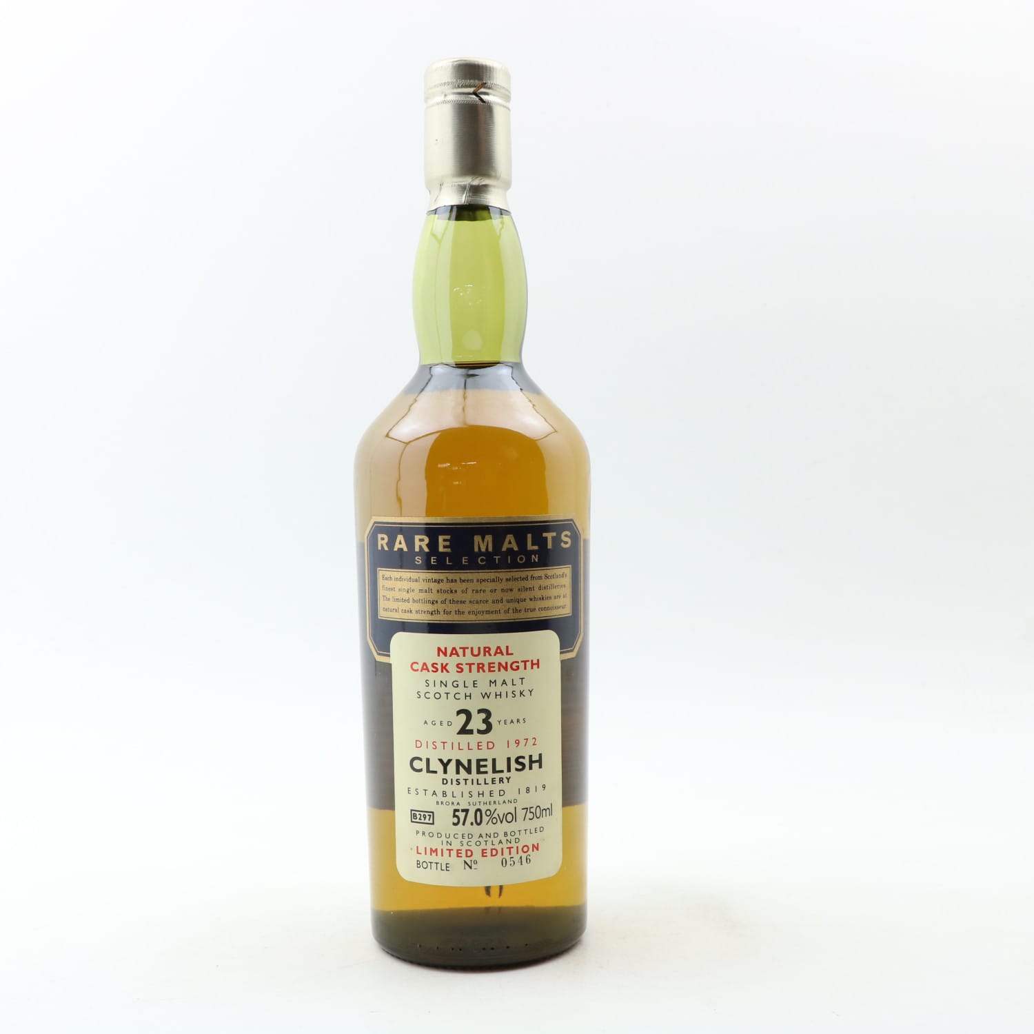 Rare Malts Clynelish 1972 23 Year Old 75cl Whisky