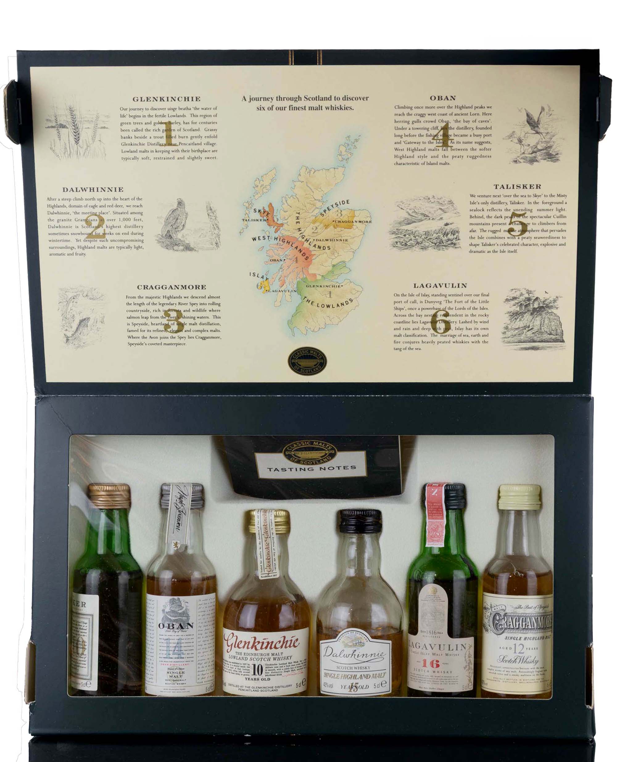 Classic Malts Of Scotland Miniature Set Uncategorized Whisky