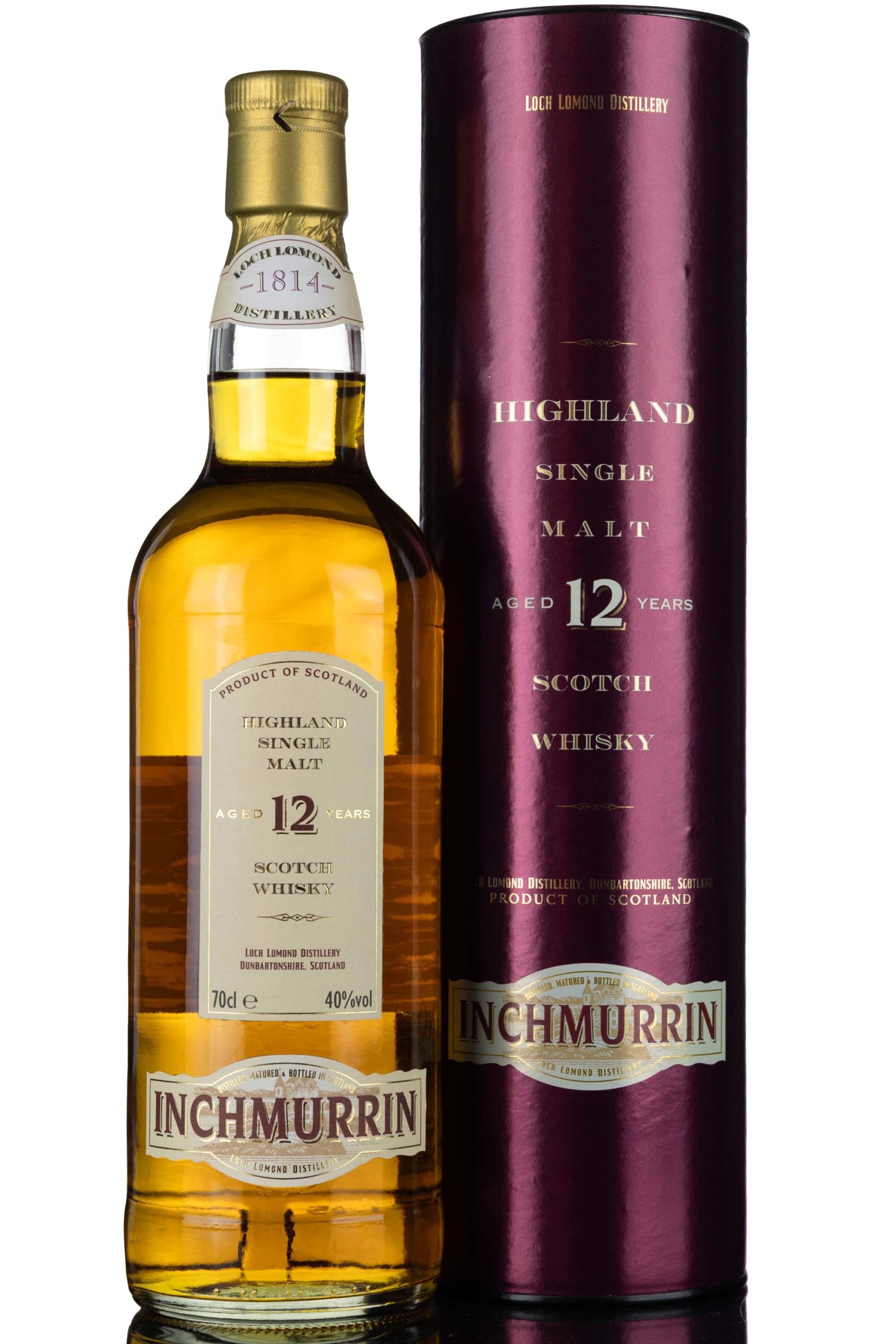 Inchmurrin (Loch Lomond) 12 Year Old – Early 2000s Uncategorized Whisky