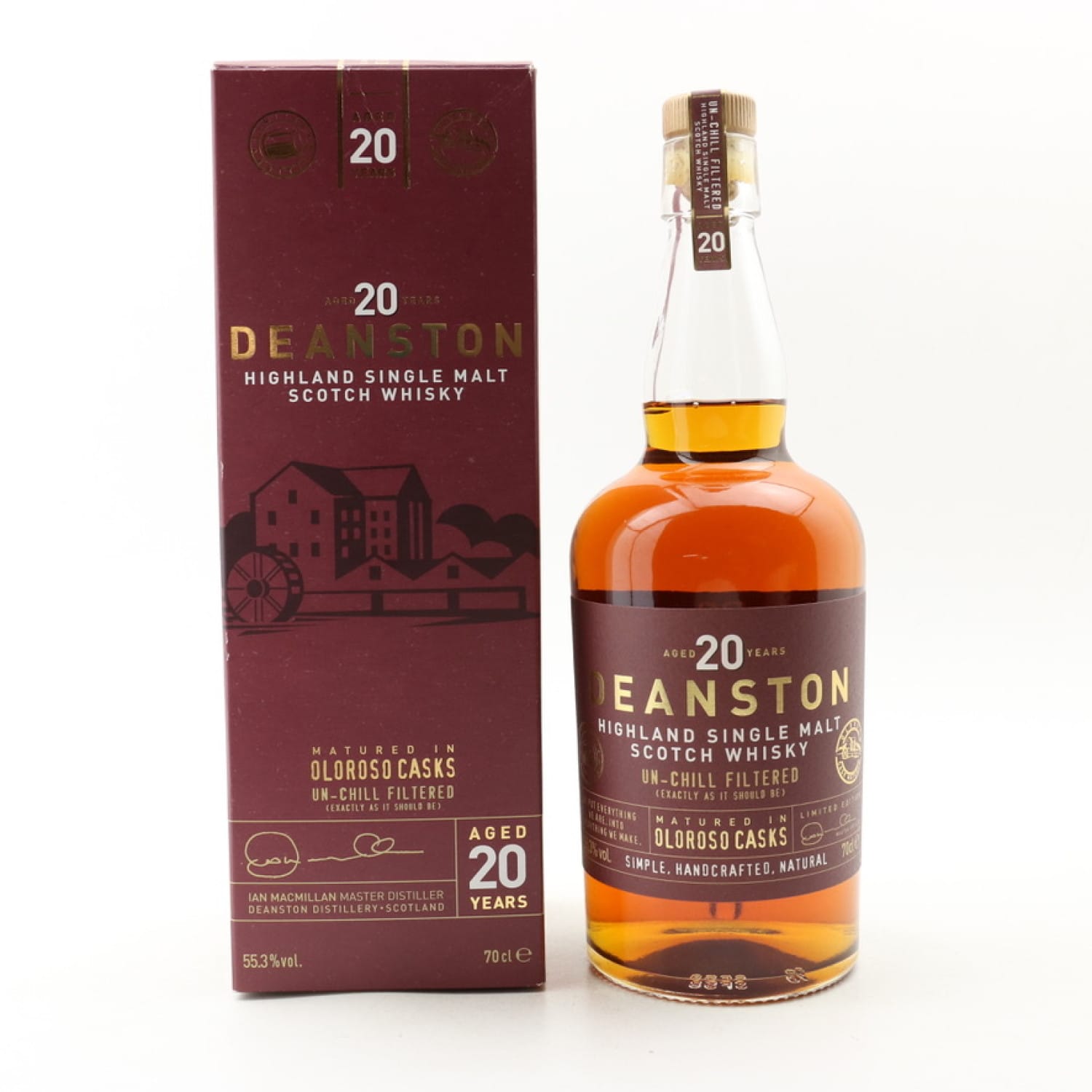 Deanston 20 Year Old Oloroso Cask Matured Uncategorized Whisky 